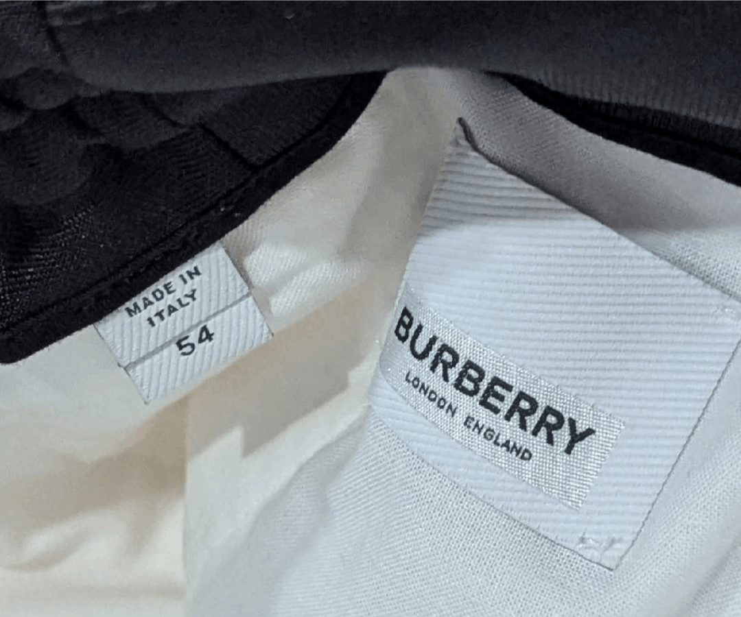 Burberry Burberry Striped Cotton Blend Trousers Pants Black 54 US 38 Size US 38 / EU 54 - 9 Thumbnail
