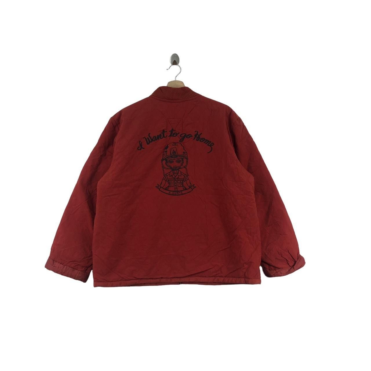 A. Kurtz A. KURTZ MILITARY Paratrooper I Want Go Home Bomber Jacket Size US XL / EU 56 / 4 - 2 Thumbnail
