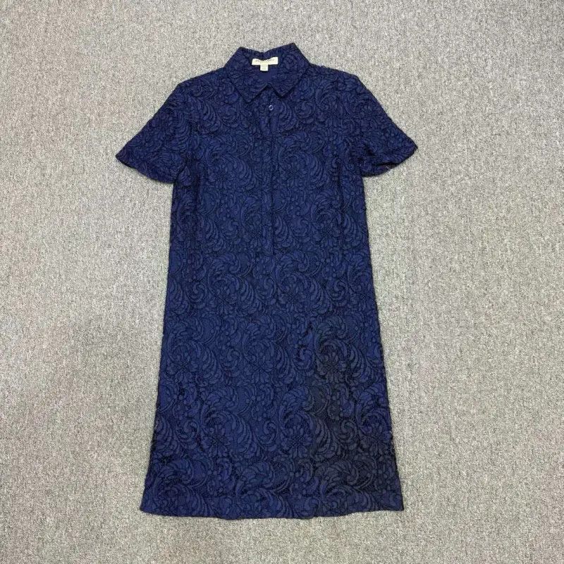 Burberry Burberry Blue Polyester Women's Dress Size XS / US 0-2 / IT 36-38 - 1 Thumbnail