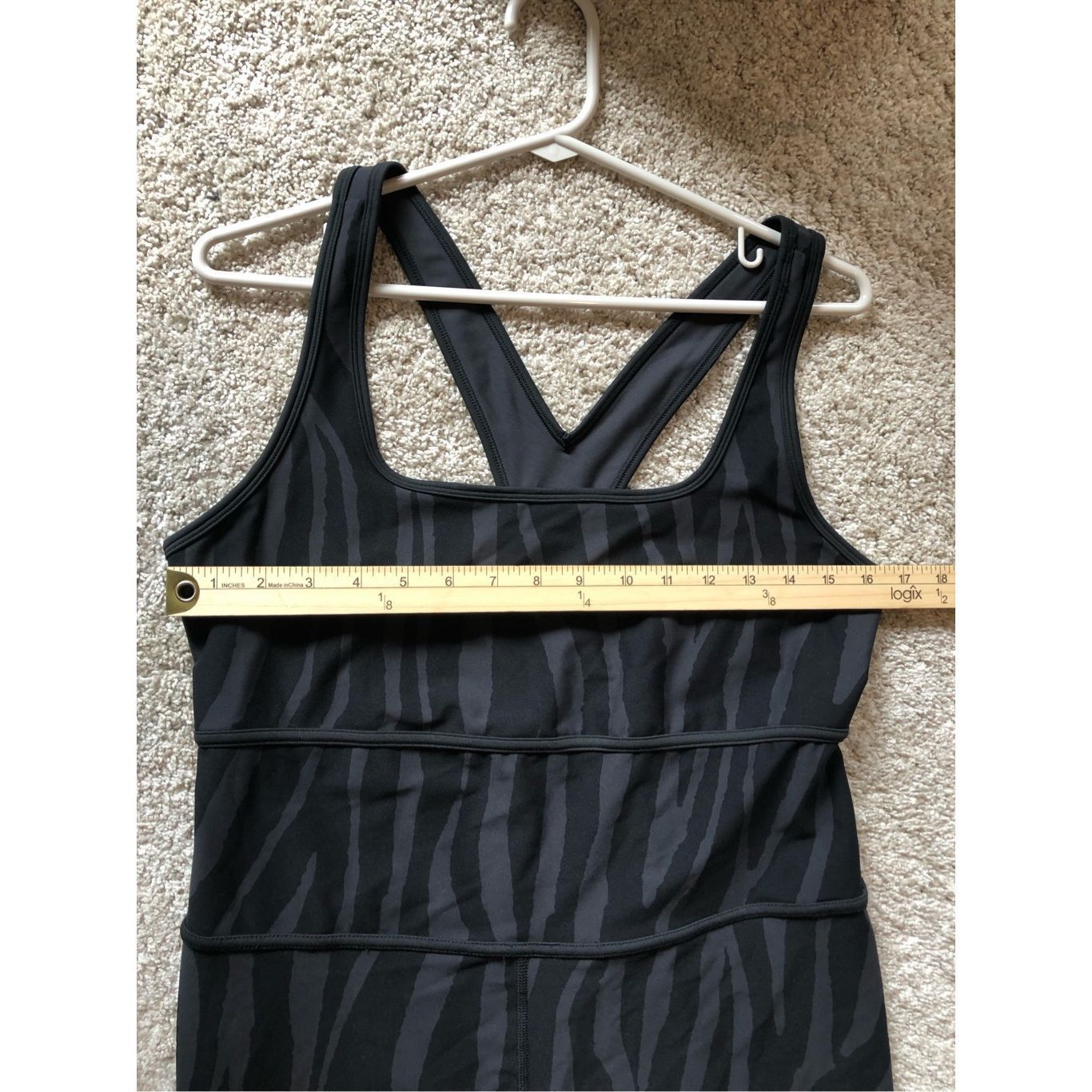 Diane von Furstenberg DVF Diane Von Furstenberg Women’s Black Zebra Print Activewe Size XL / US 12-14 / IT 48-50 - 5 Thumbnail