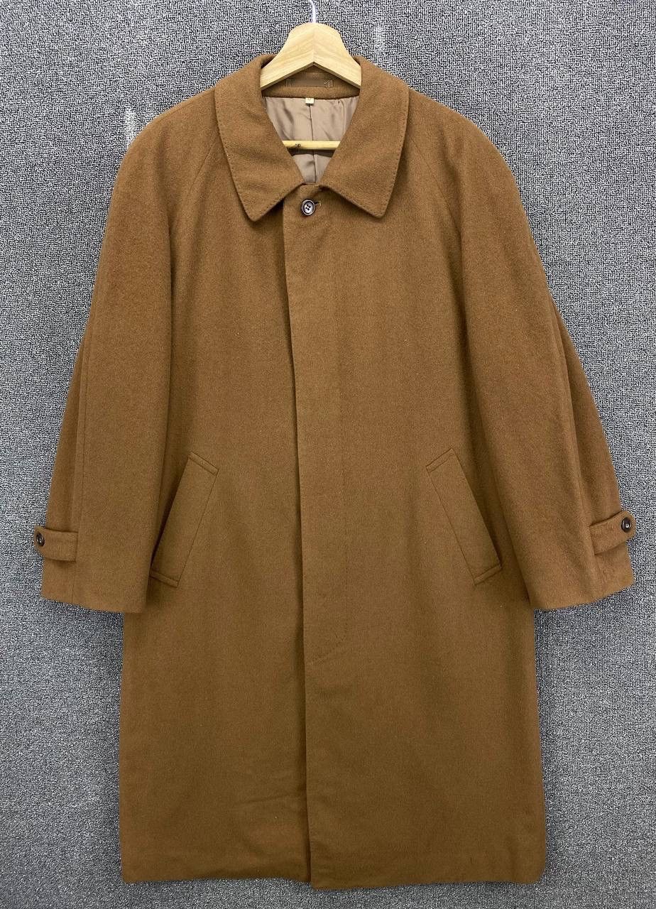 Yves Saint Laurent Vintage Yves Saint Laurent Homme Wool Long Jacket Size US M / EU 48-50 / 2 - 1 Thumbnail
