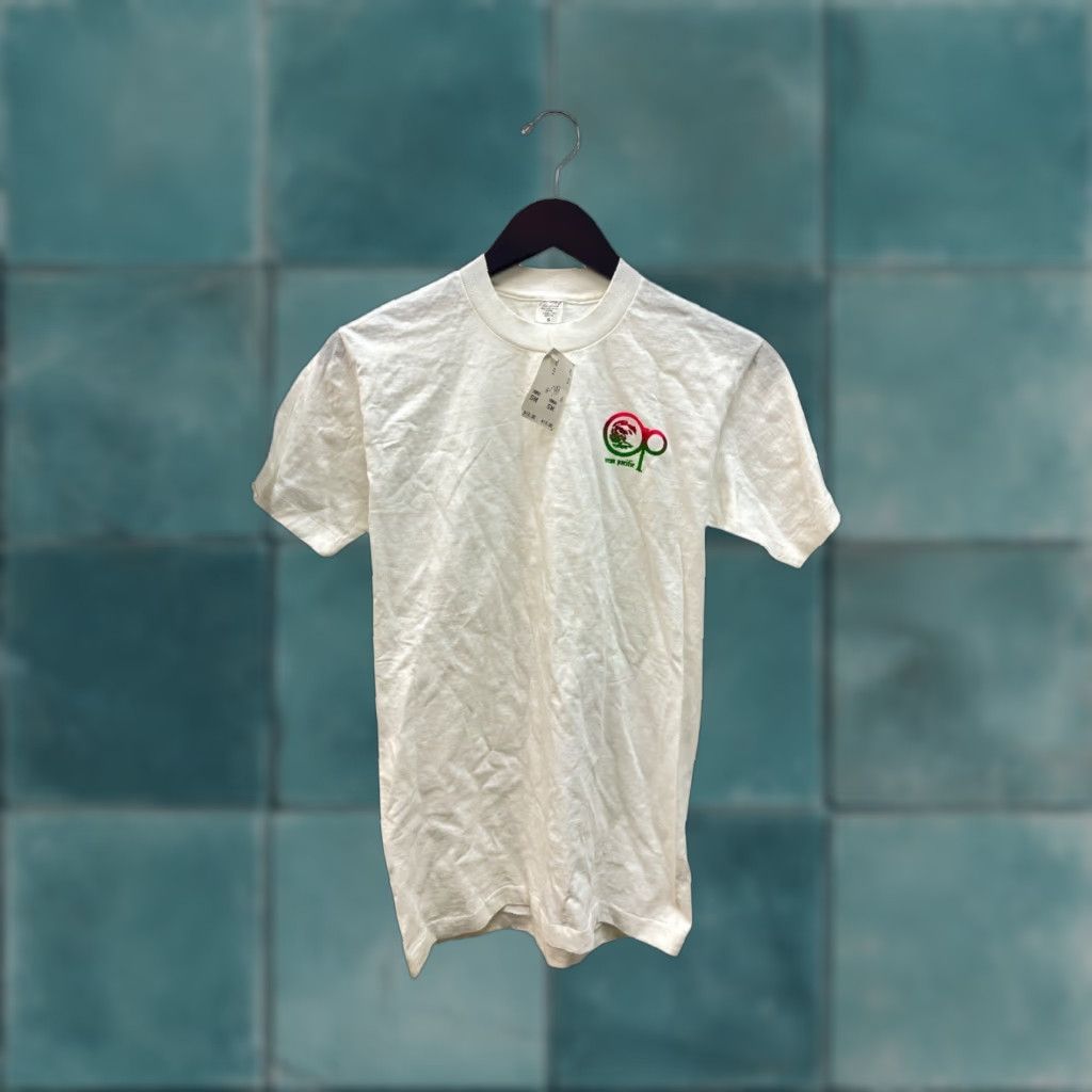 Ocean Pacific VINTAGE Ocean Pacific Shirt Mens S White 90s Deadstock NWT Graphic Tee T-Shirt Short Sleeve Crew Neck Cotton 100% OCEAN PACIFIC 90s OP tee Size US S / EU 44-46 / 1 - 1 Thumbnail