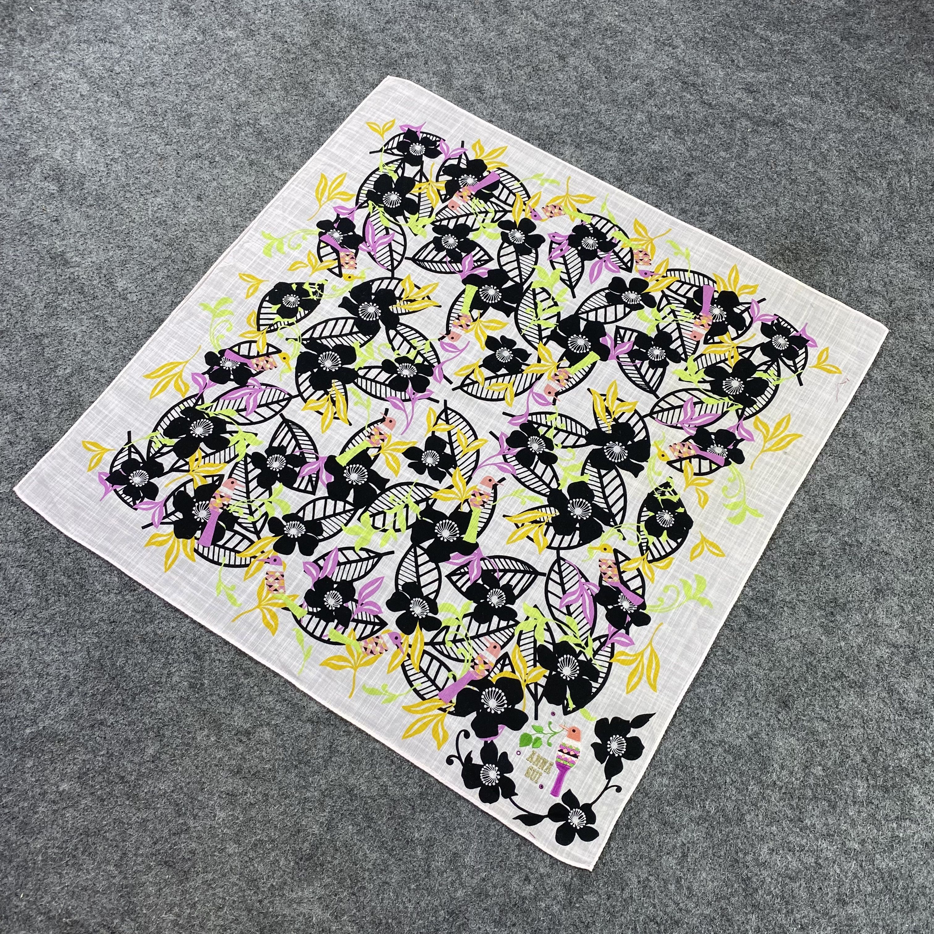Anna Sui Anna Sui Handkerchief / Bandana / Neckerchief-B1347 Size ONE SIZE - 4 Thumbnail