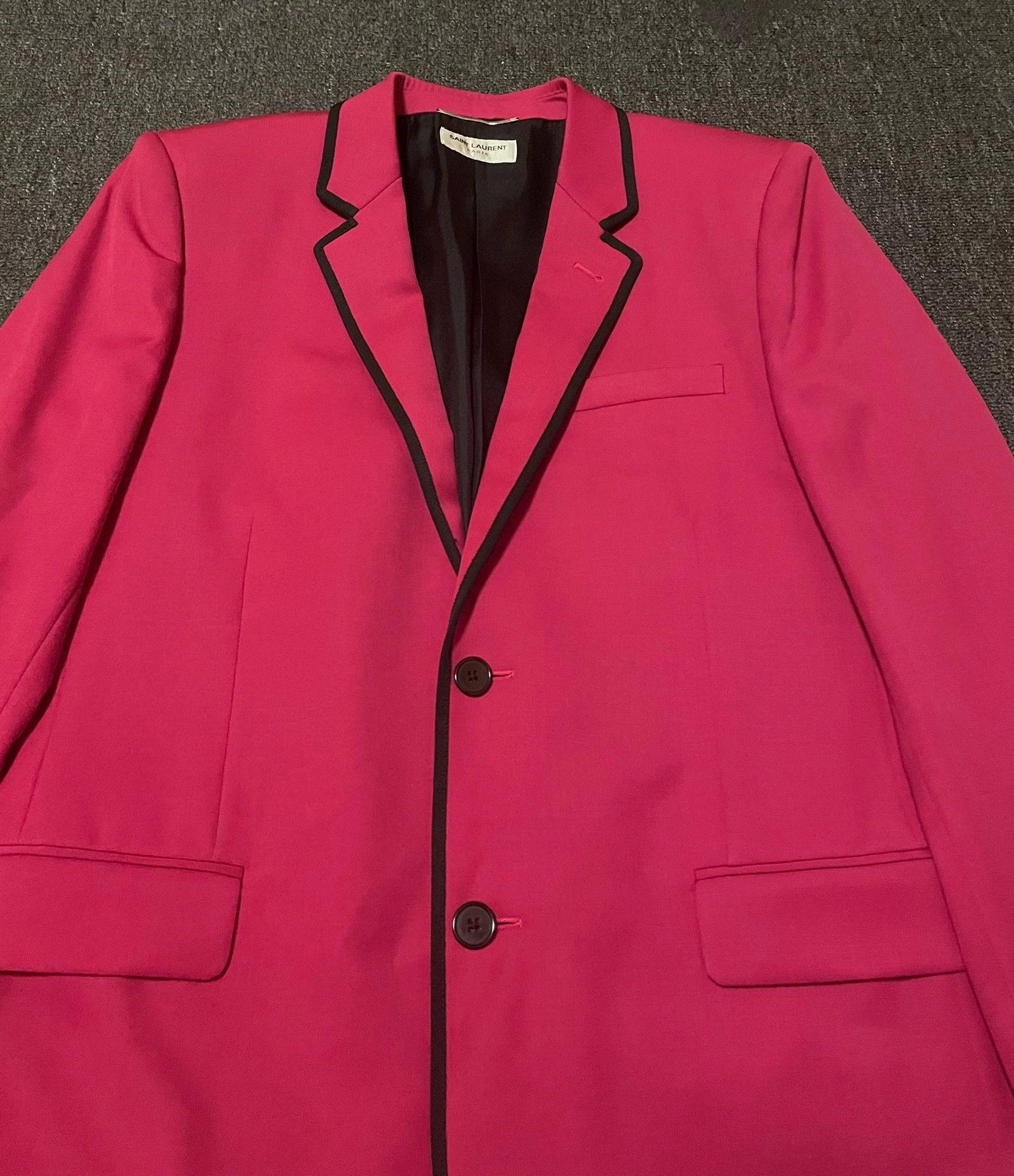 Saint Laurent Paris Saint Laurent SLP Pink Suit Jacket/Coat Size US M / EU 48-50 / 2 - 3 Thumbnail