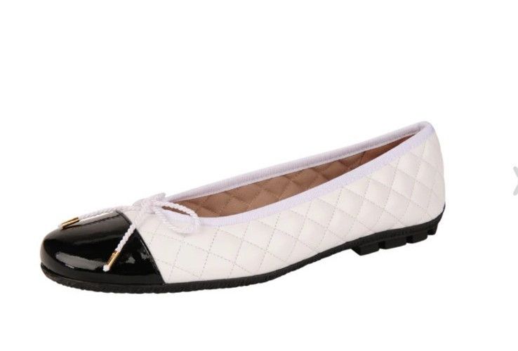Other PAUL MAYER (ATTITUDES)-BLACK/BONE BALLET FLATS SIZE 8 B Size US 8 / IT 38 - 11 Thumbnail