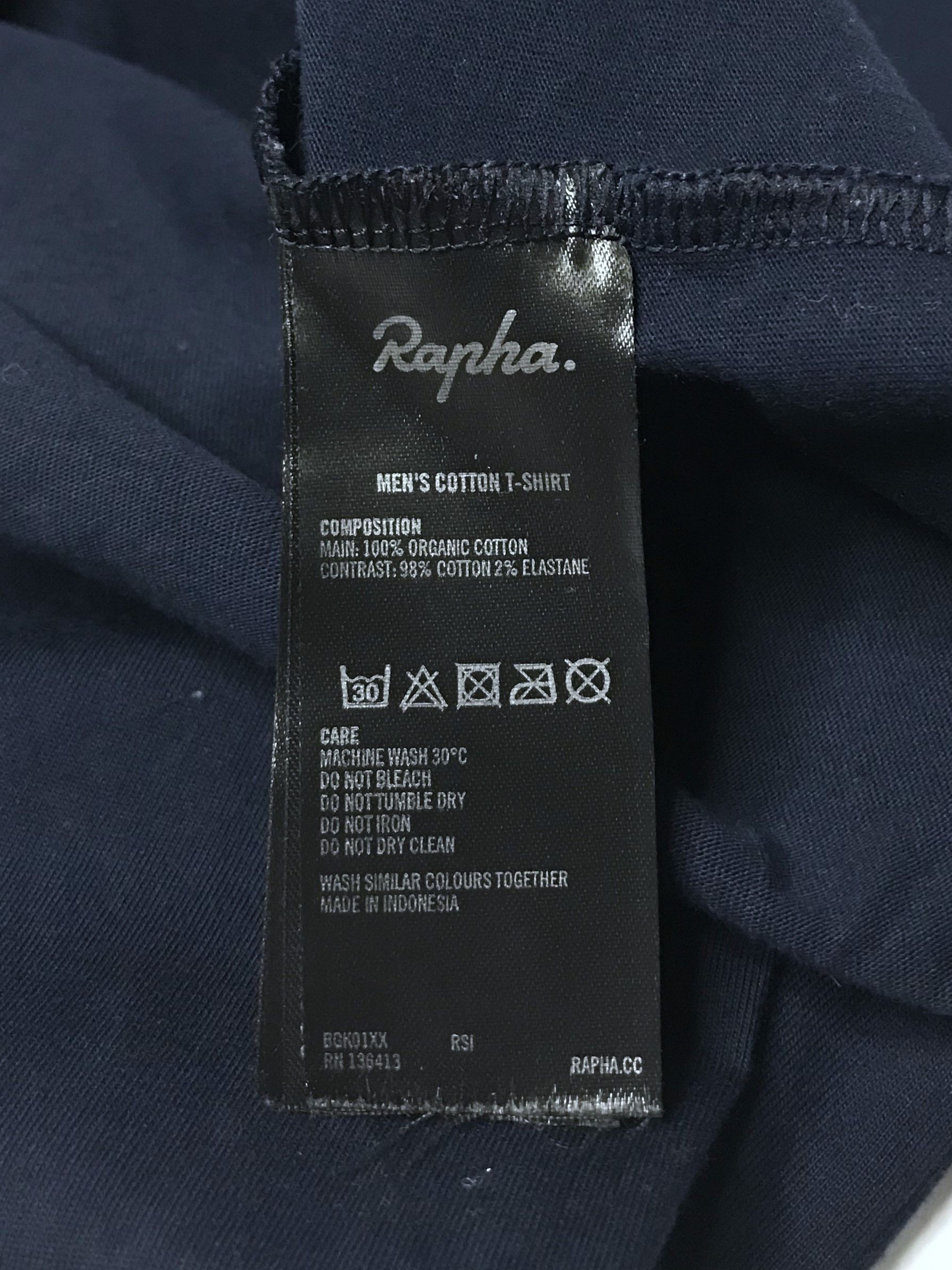 Rapha Rapha Cycling Mens T-Shirt Sz M Navy Size US M / EU 48-50 / 2 - 5 Thumbnail
