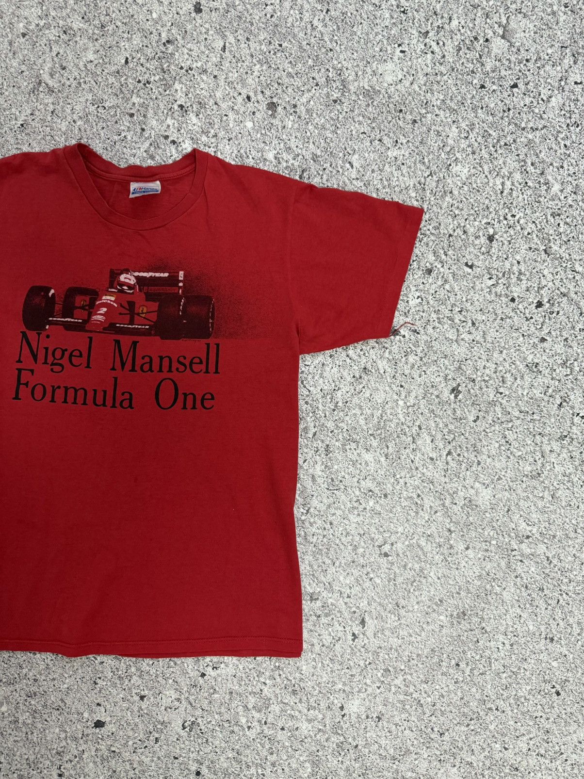 Formula 1 × Vintage Vintage 1990 Nigel Mansell Formula One Racing T-Shirt Size US L / EU 52-54 / 3 - 5 Thumbnail