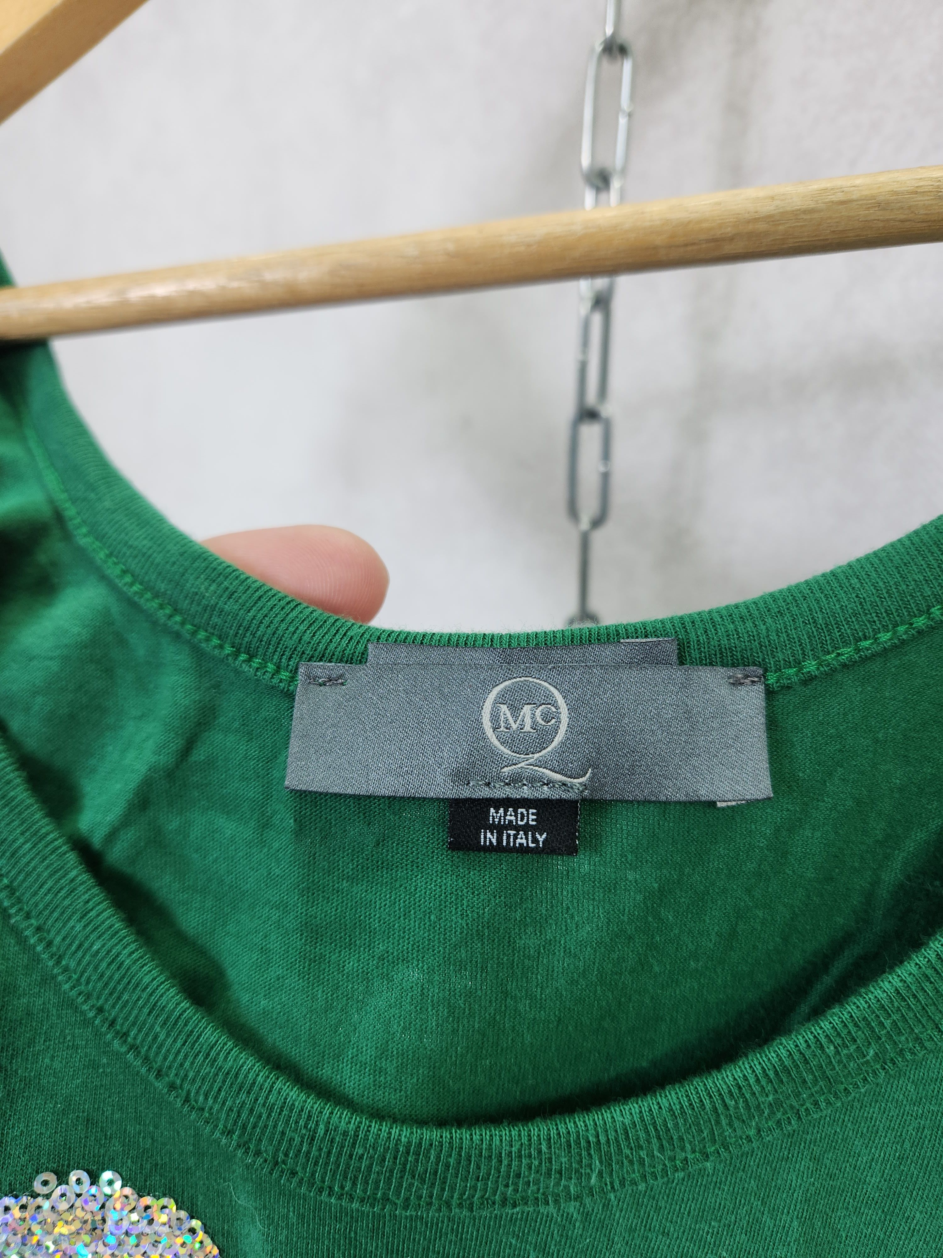 Alexander McQueen Alexander mcqueen green big logo tank top size XS Size XS / US 0-2 / IT 36-38 - 6 Thumbnail