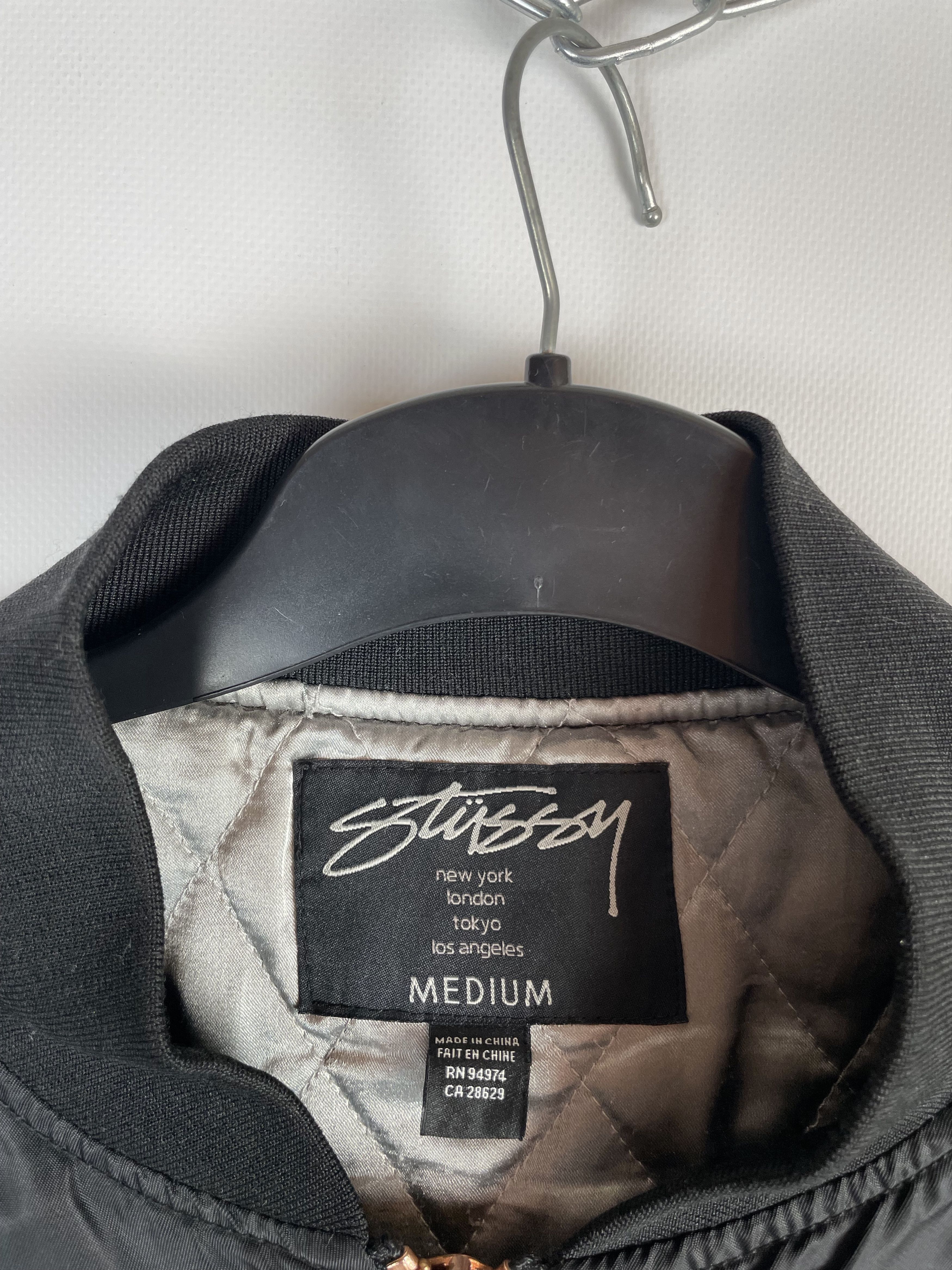 Other Rare Stussy Bomber Jacket Size M / US 6-8 / IT 42-44 - 4 Thumbnail