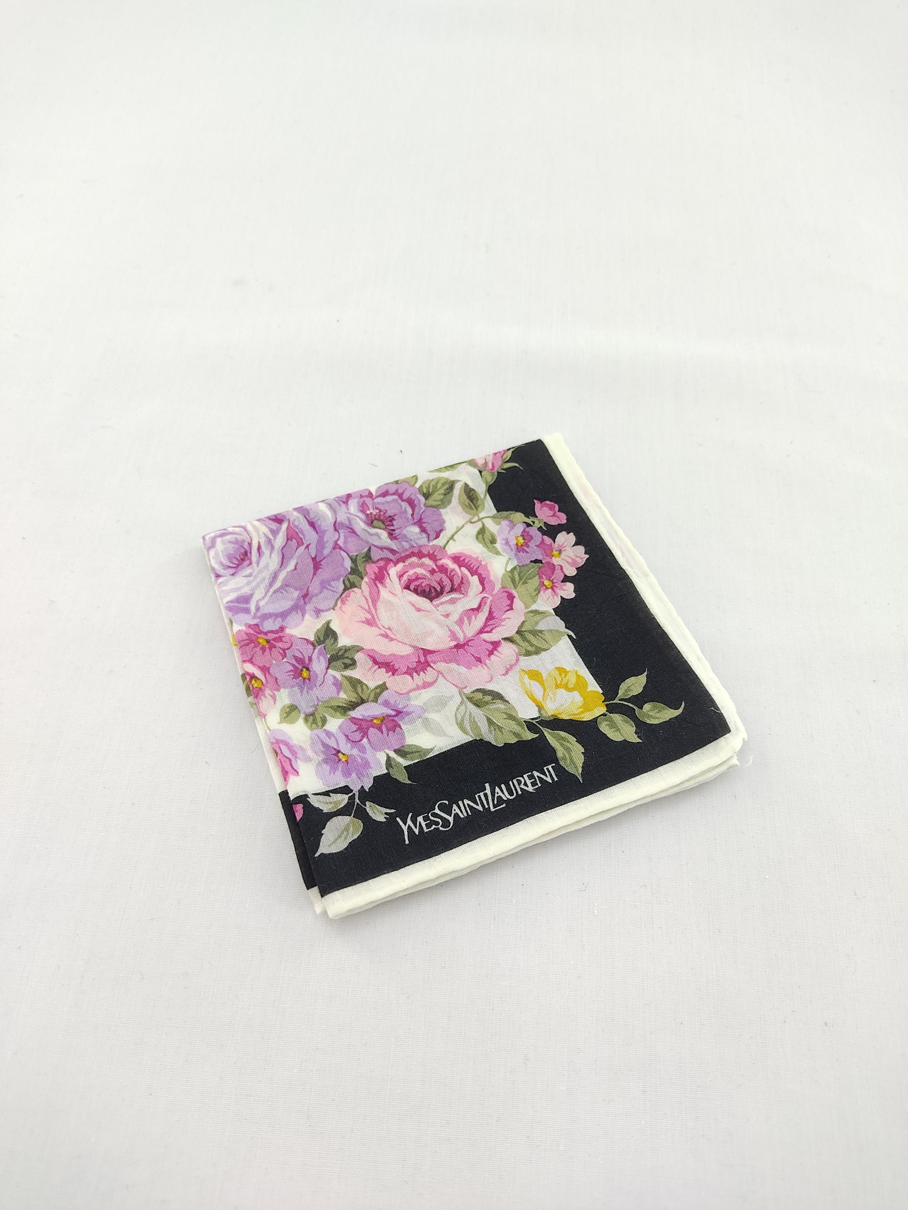 Vintage × Yves Saint Laurent Vintage Yves Saint Laurent Handkerchief / Neckwear / Bandana Size ONE SIZE - 2 Thumbnail