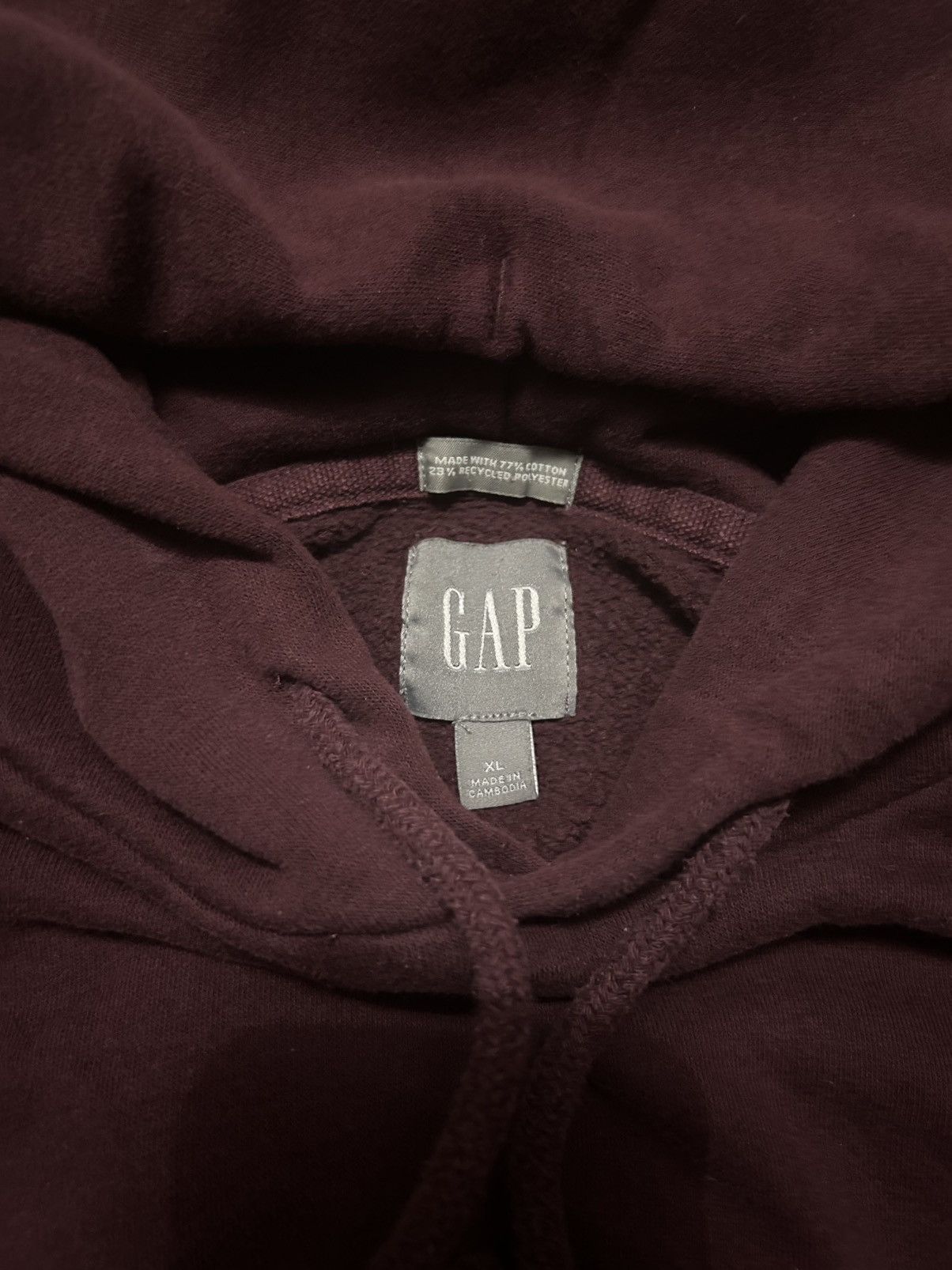 Gap × Vintage VINTAGE Gap hoodie Size US XL / EU 56 / 4 - 3 Thumbnail