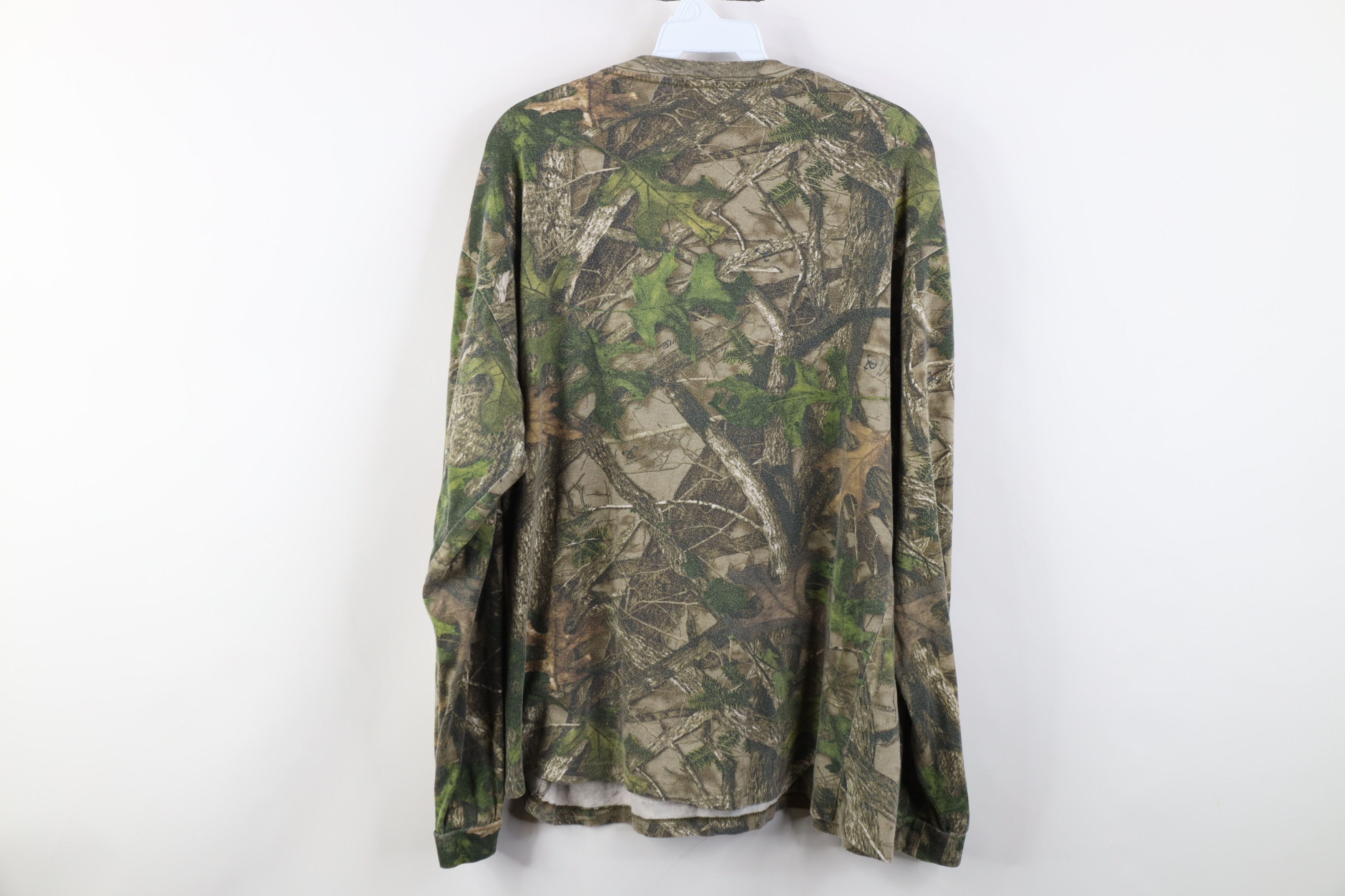 Vintage Vintage 90s Y2K Streetwear Camouflage Long Sleeve T-Shirt Size US XL / EU 56 / 4 - 9 Thumbnail