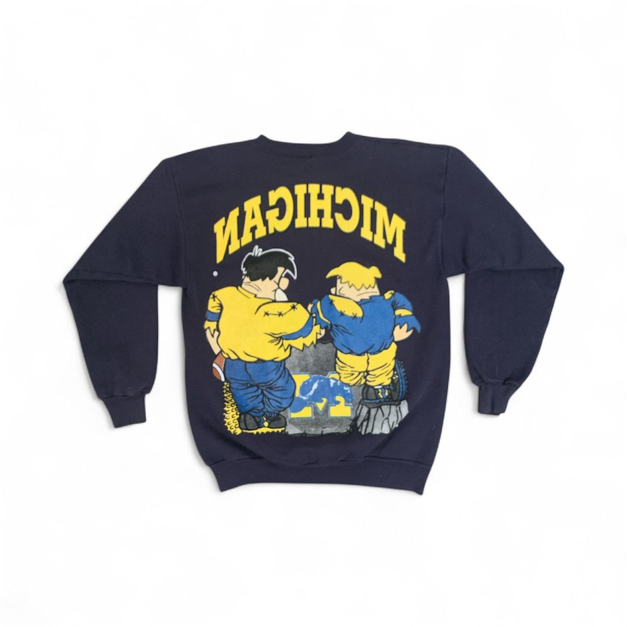 Vintage Vintage 1993 Michigan Flintstones Crewneck Size US XL / EU 56 / 4 - 2 Thumbnail