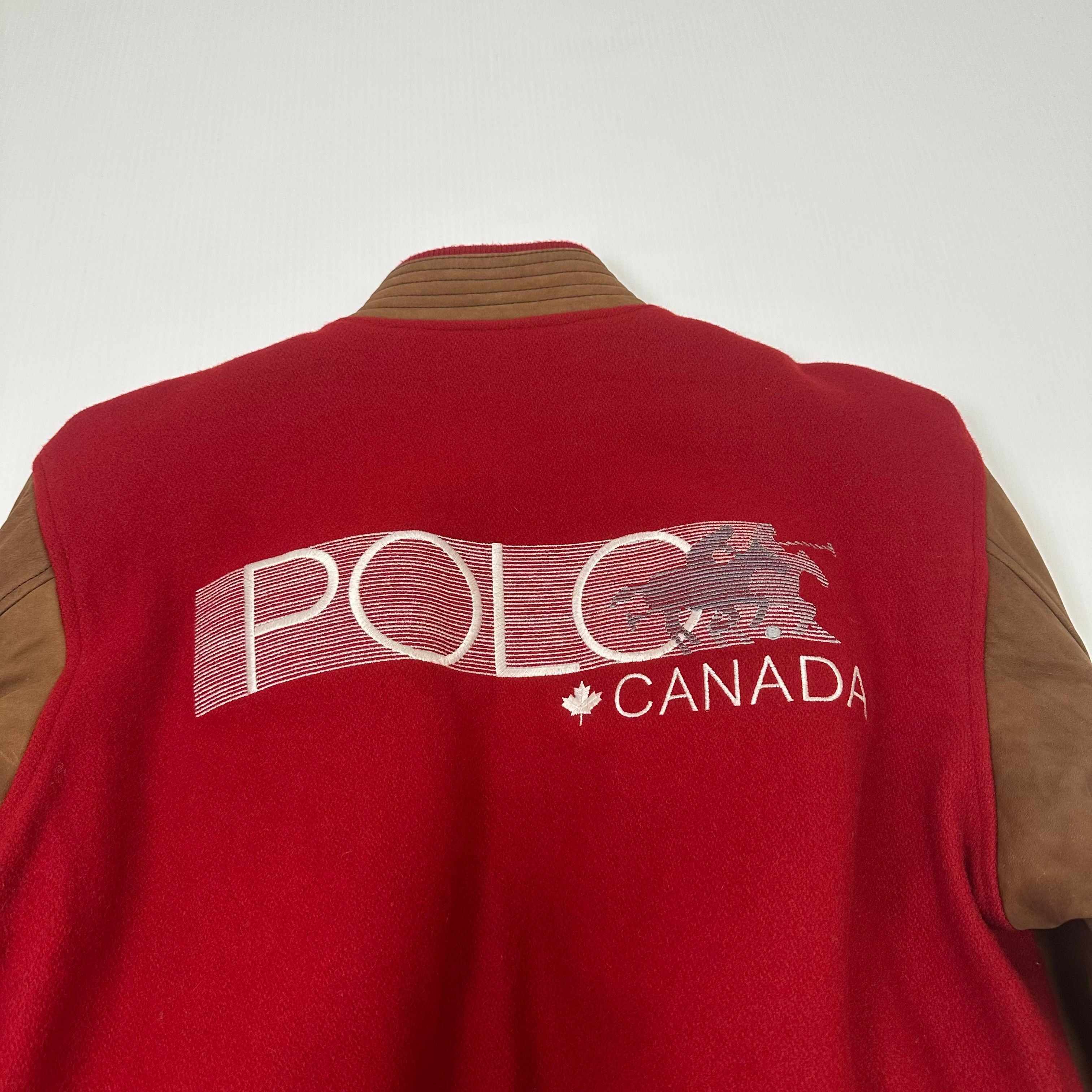 Vintage Vintage Polo Training Canada Varsity Jacket M Size US M / EU 48-50 / 2 - 3 Thumbnail