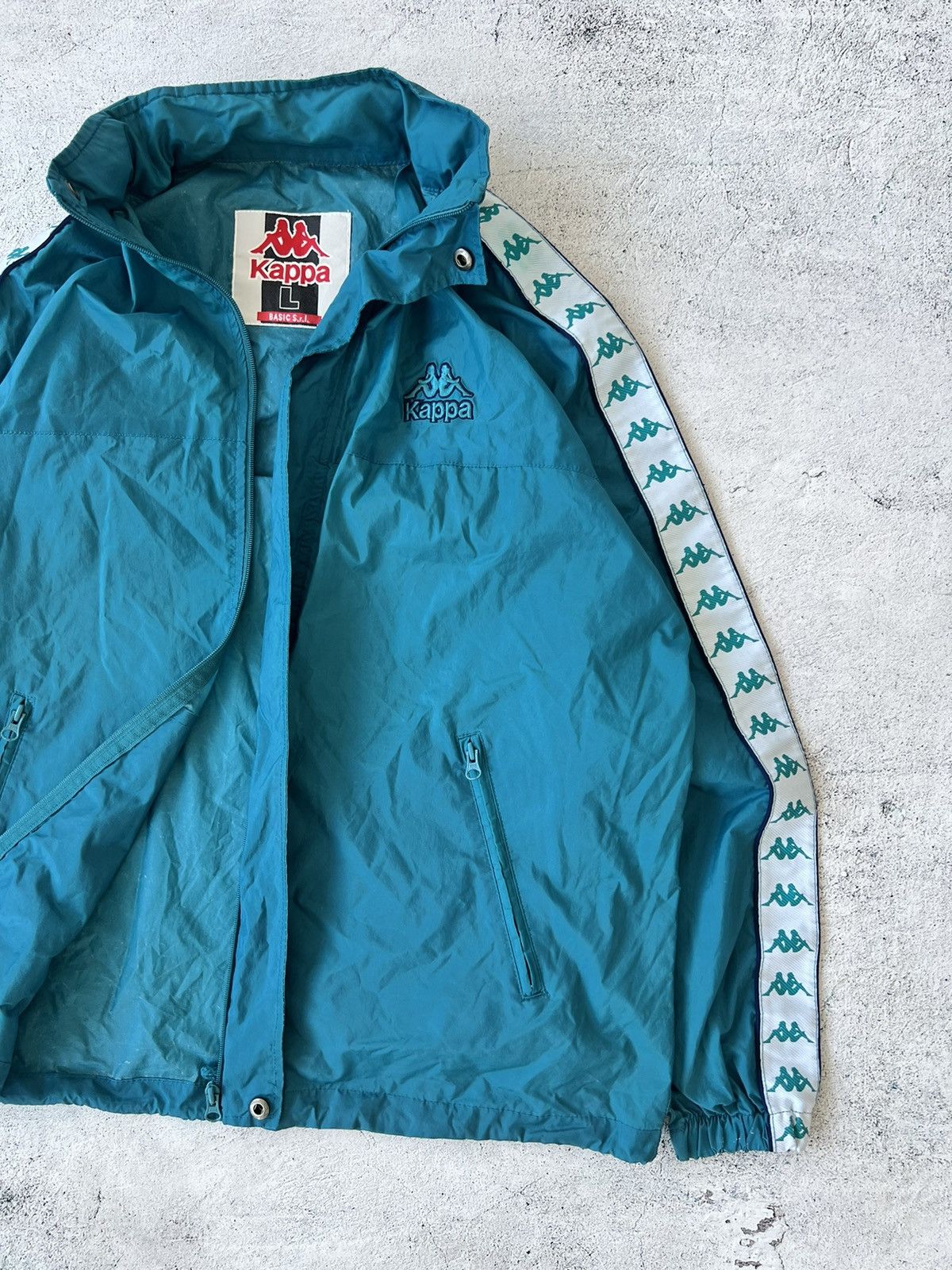 Kappa 🩸RARE🩸Vintage Kappa Lampas Track Jacket 00s Size US L / EU 52-54 / 3 - 3 Thumbnail