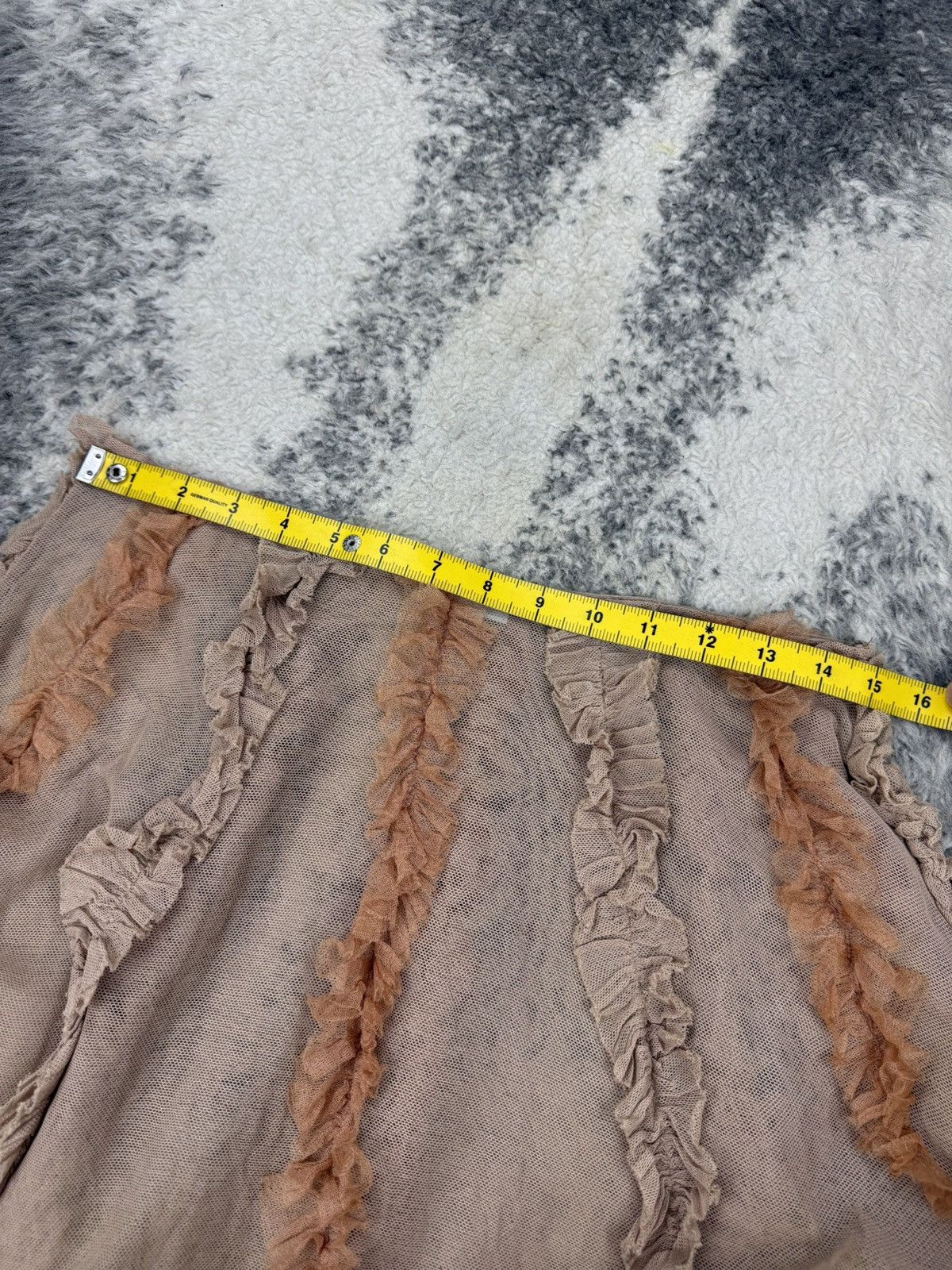 Marni MARNI Mesh Fairy Boho Skirt Size 28" / US 6 / IT 42 - 10 Thumbnail