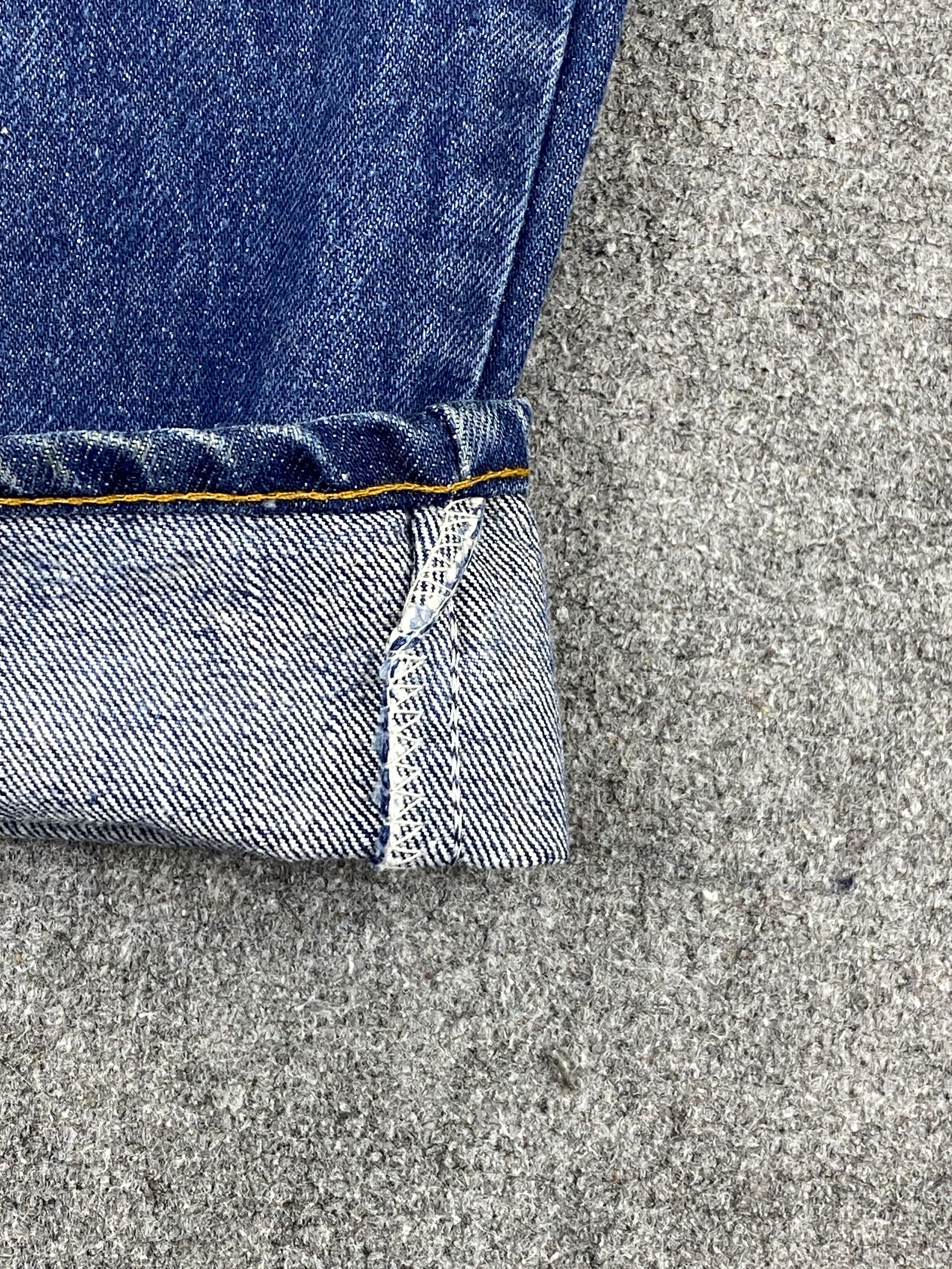 Levi's Vintage 80s Levis 519 Orange Tab Flared Denim DP2737 Size US 31 - 13 Thumbnail