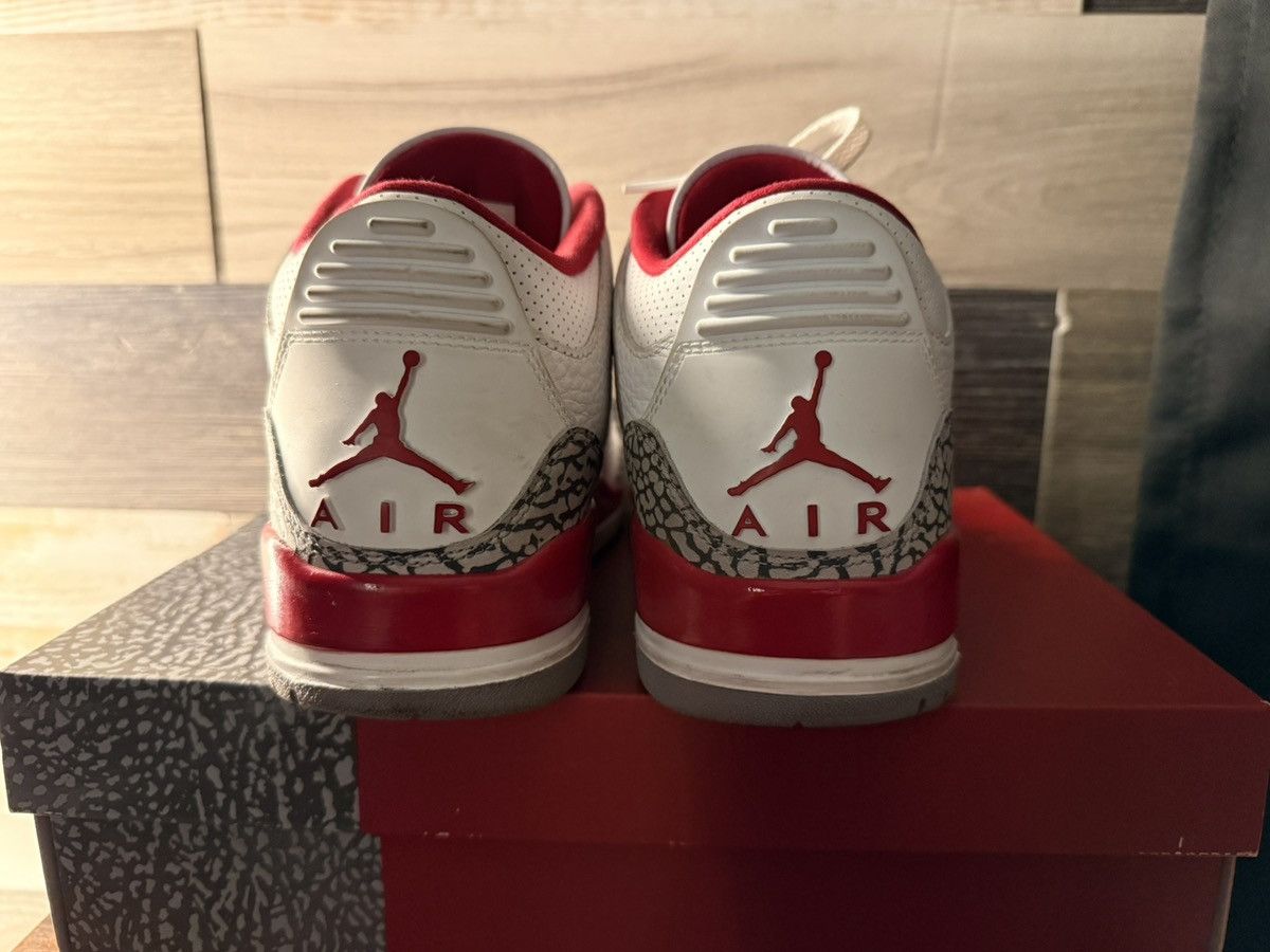 Jordan Brand Jordan 3 Cardinal Red Size US 9 / EU 42 - 5 Thumbnail