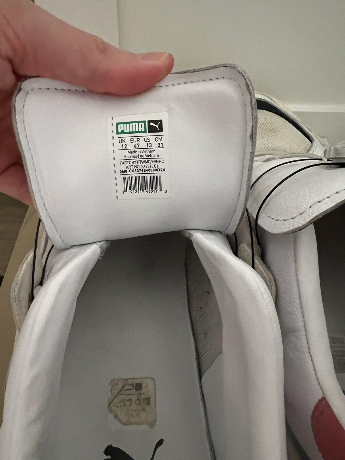 Han Kjobenhavn Han Kjøbenhavn Men’s White Sneakers Size US 13 / EU 46 - 4 Thumbnail