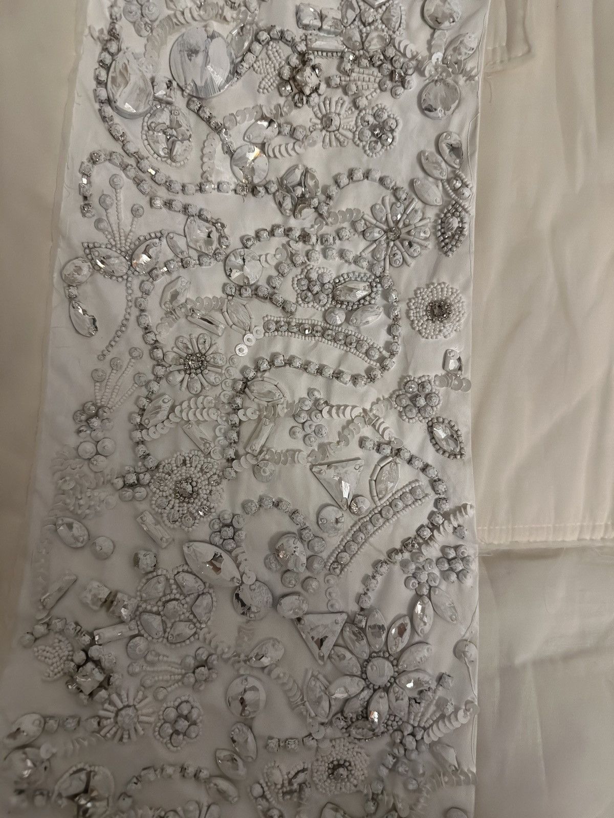 Maison Margiela Maison Margiela Artisanal SS22 Embroidered White Toile Coat Size US L / EU 52-54 / 3 - 6 Thumbnail
