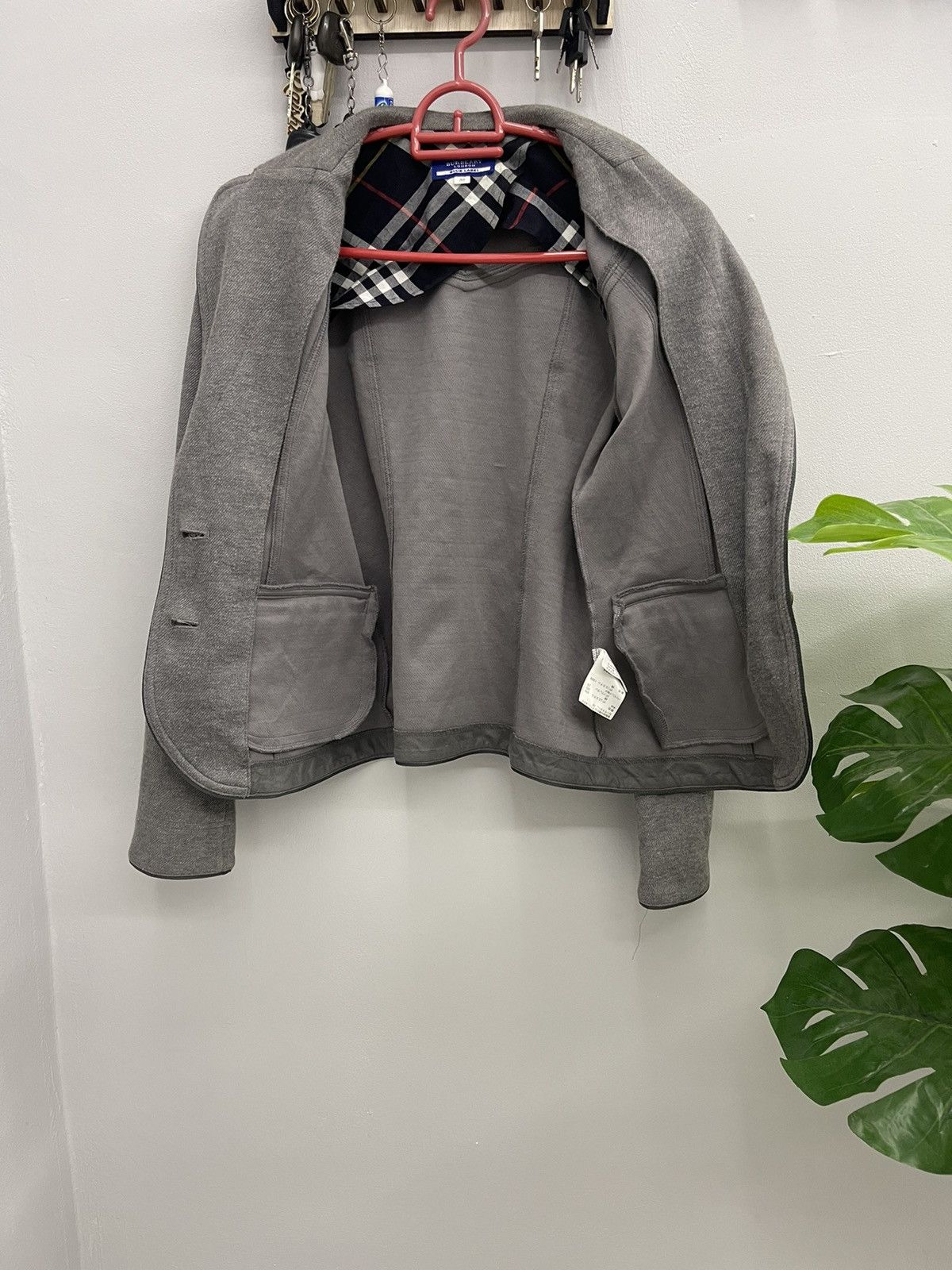 Burberry Burberry London Blue Label Grey Jacket Size XS / US 0-2 / IT 36-38 - 5 Thumbnail