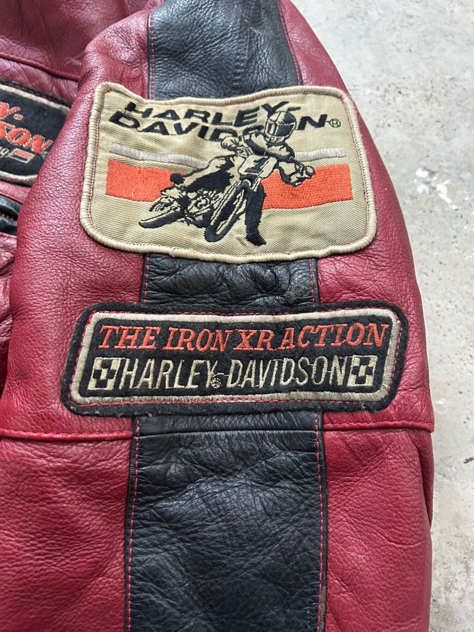 Harley Davidson × Leather × Vintage Vintage Leather Jacket Harley Davidson Size US L / EU 52-54 / 3 - 4 Thumbnail