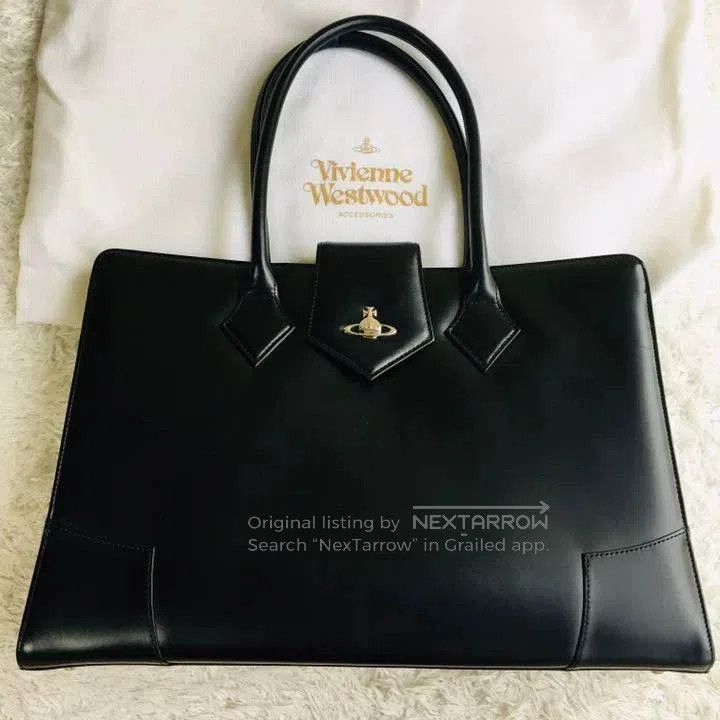 Vivienne Westwood Vivienne Westwood Black Buckle Briefcase . Size ONE SIZE - 1 Thumbnail