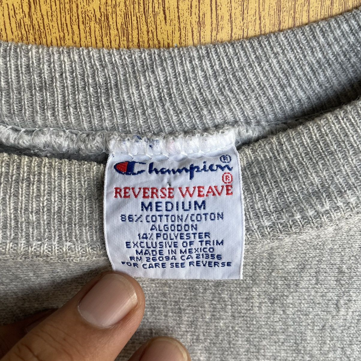 Champion × Vintage Vintage Champion Reverse Weave Sweatshirt Size US M / EU 48-50 / 2 - 7 Thumbnail