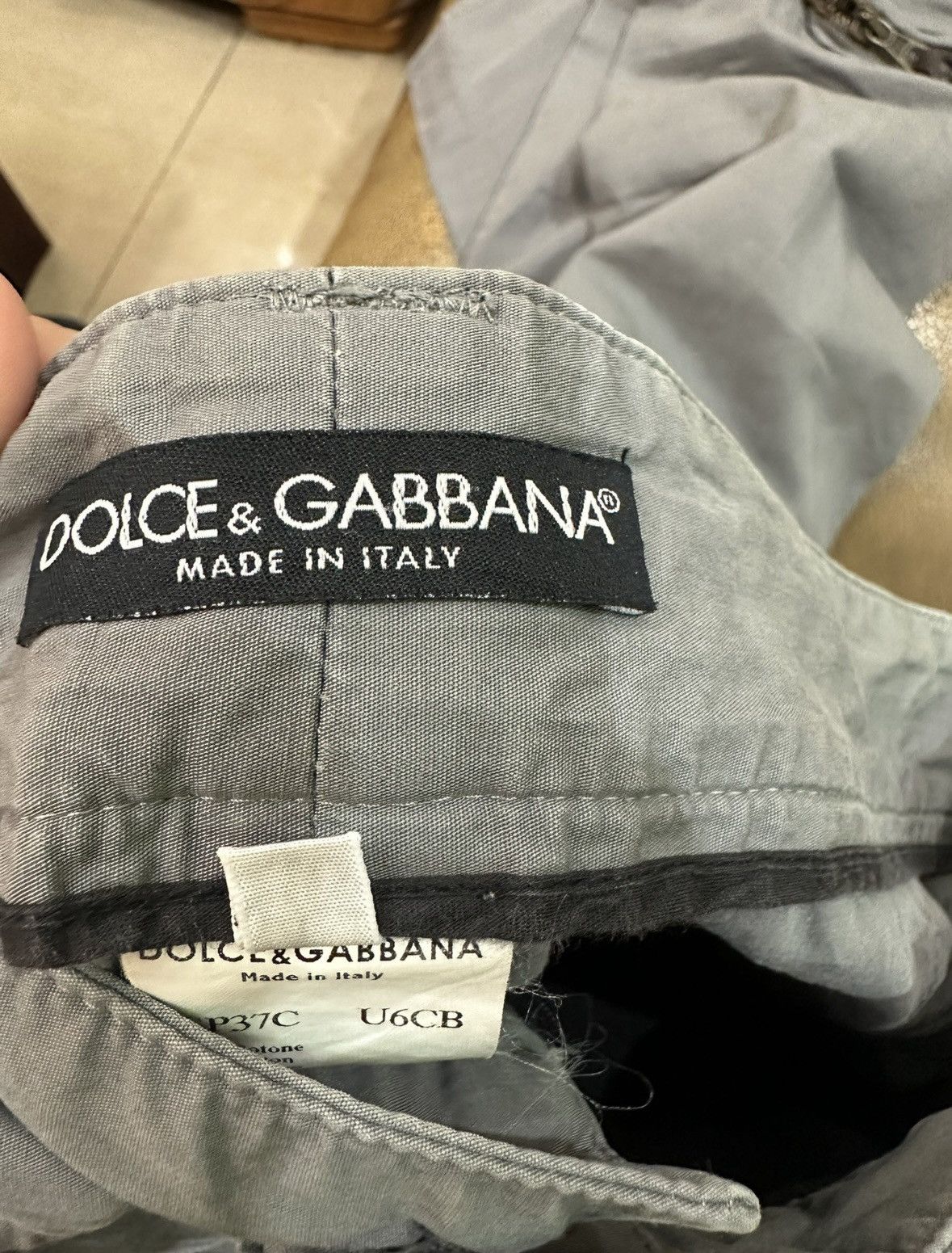 Dolce & Gabbana 03AW Dolce&Gabbana Cargo Trousers Size US 33 - 9 Thumbnail
