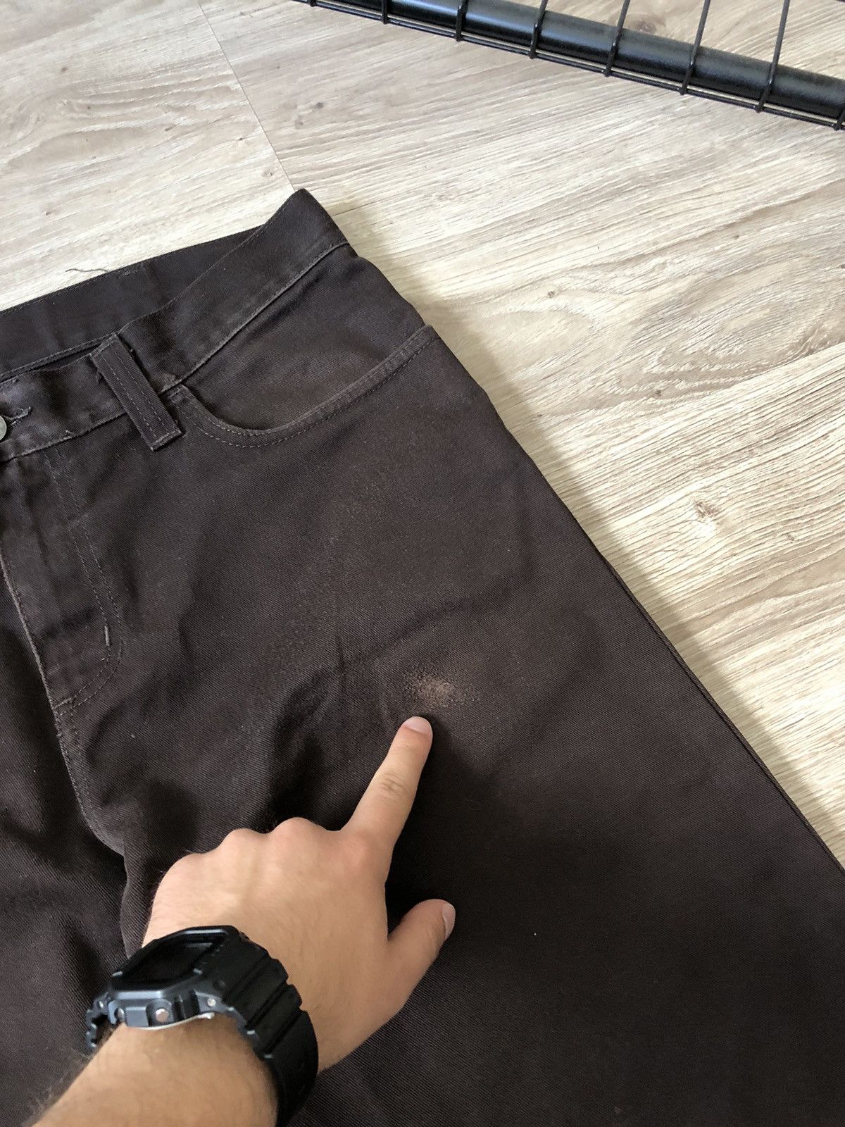 Carhartt Vintage Carhartt WIP Work Wear Brown Rockin’ Pant Y2K Size US 32 / EU 48 - 8 Thumbnail