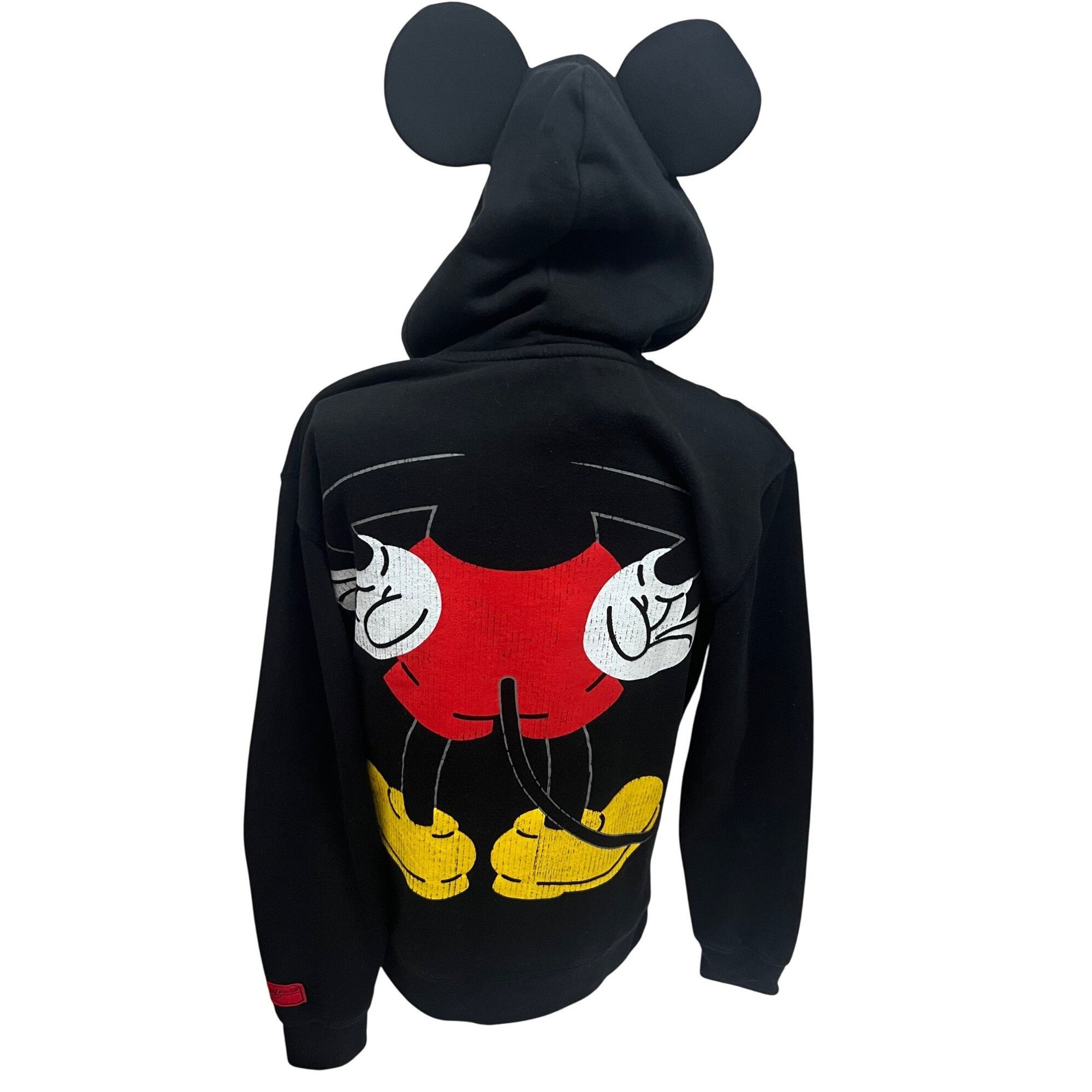 Disney Disney Parks Mickey Mouse Black Pullover Hoodie Sweatshirt Size S / US 4 / IT 40 - 2 Thumbnail