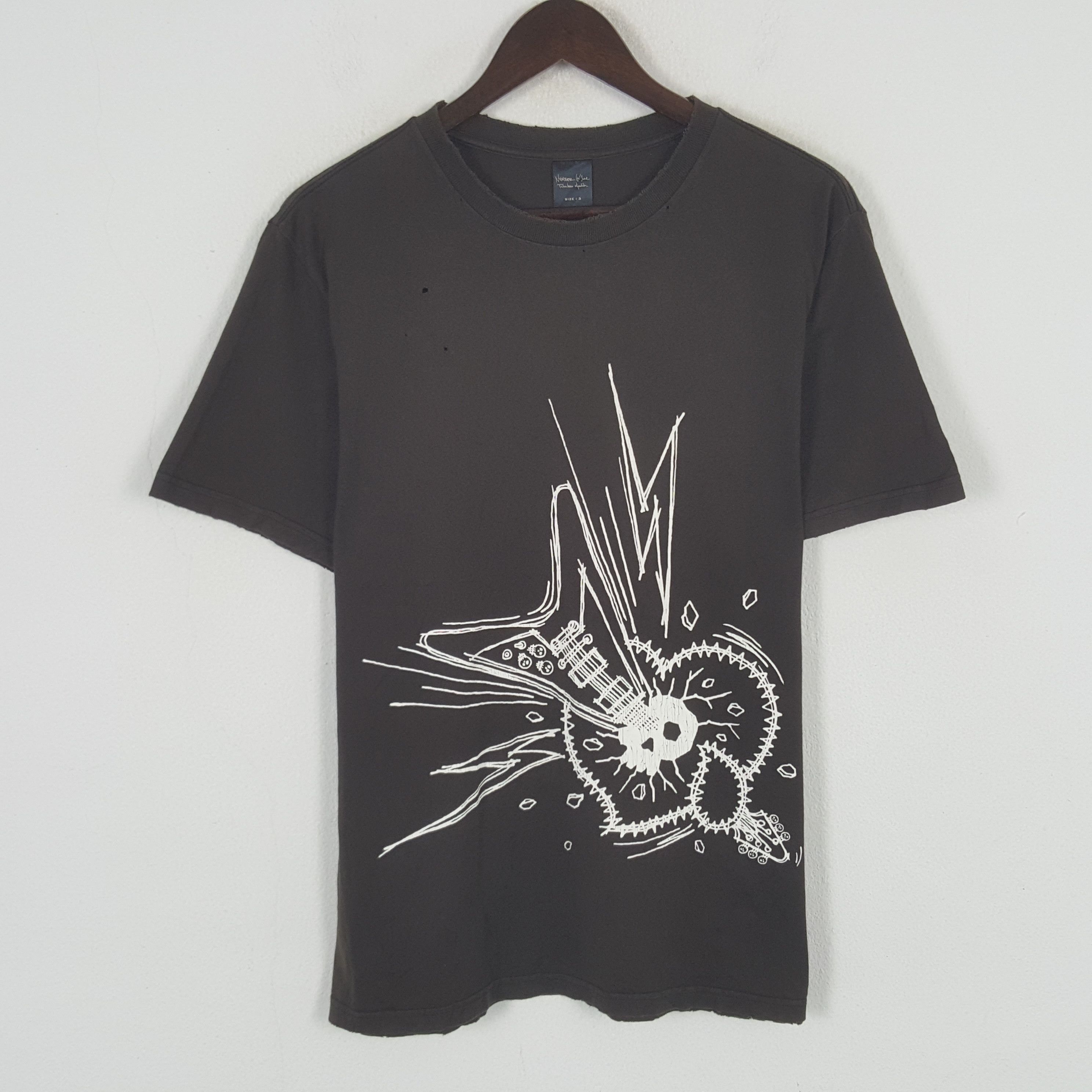 Number (N)ine × Vintage Vintage Number (N)ine Punk Tshirt C276N71 Size US L / EU 52-54 / 3 - 1 Thumbnail