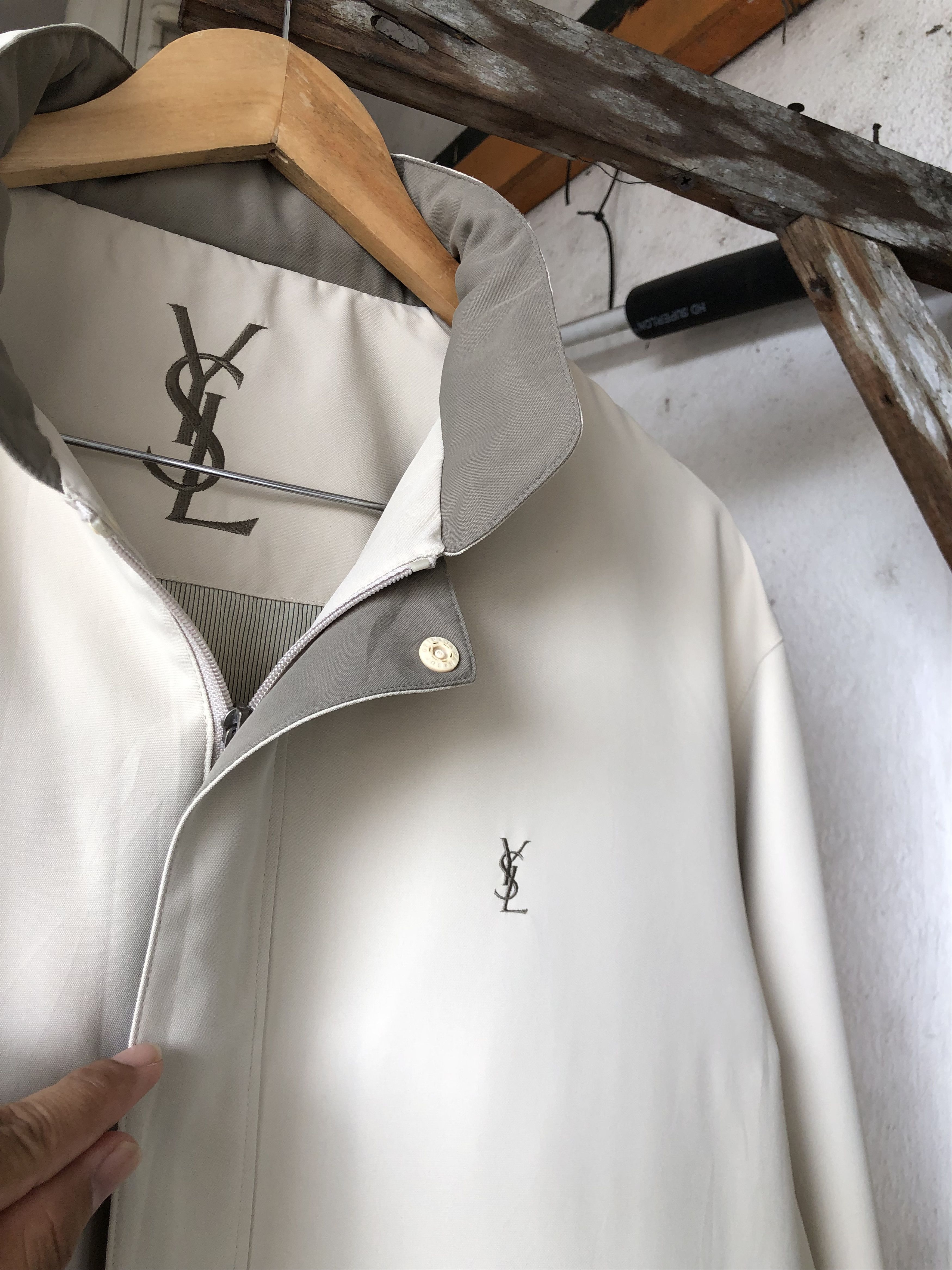 Yves Saint Laurent Nice🔥 Yves Saint Laurent Pour Homme Light Jacket Size US XL / EU 56 / 4 - 13 Thumbnail