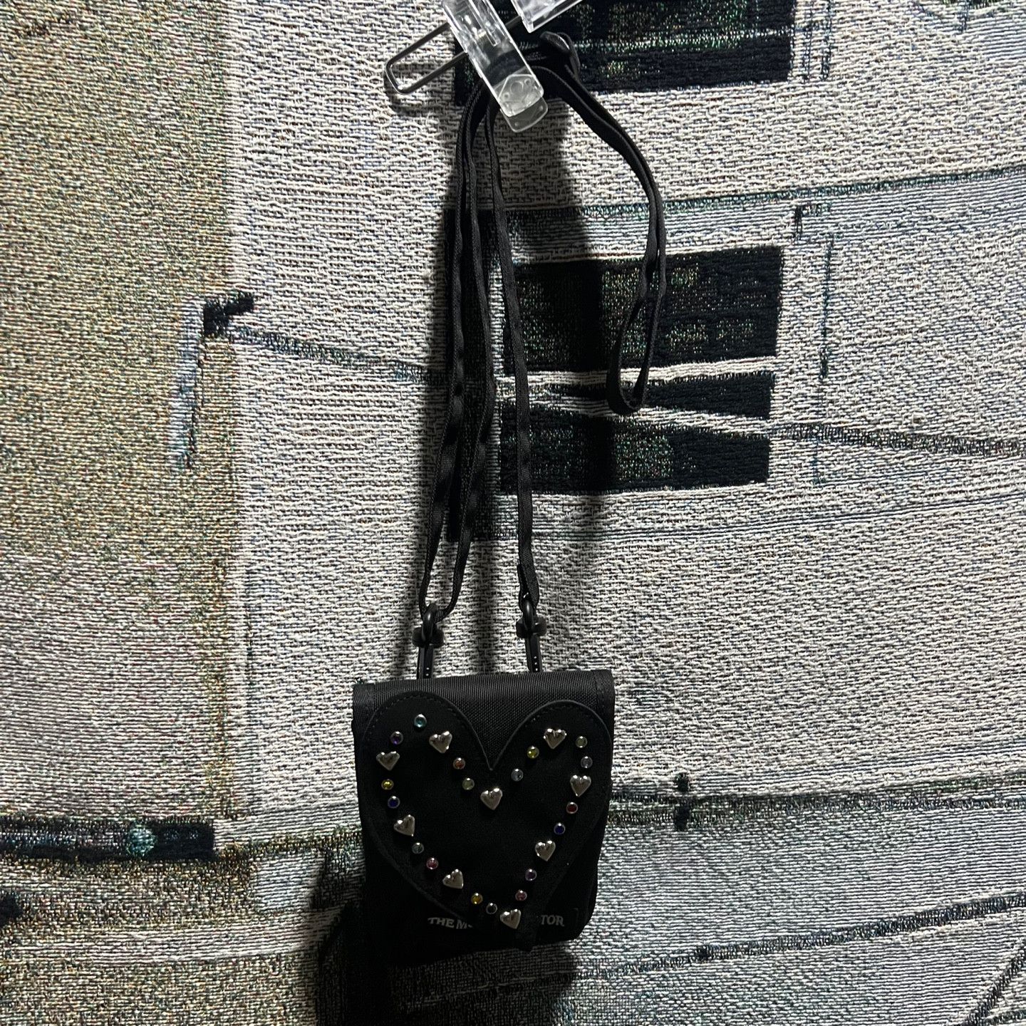 Vintage (SOLD OUT) The Museum Visitor Heart Gem Mini Bag Black Size ONE SIZE - 2 Thumbnail