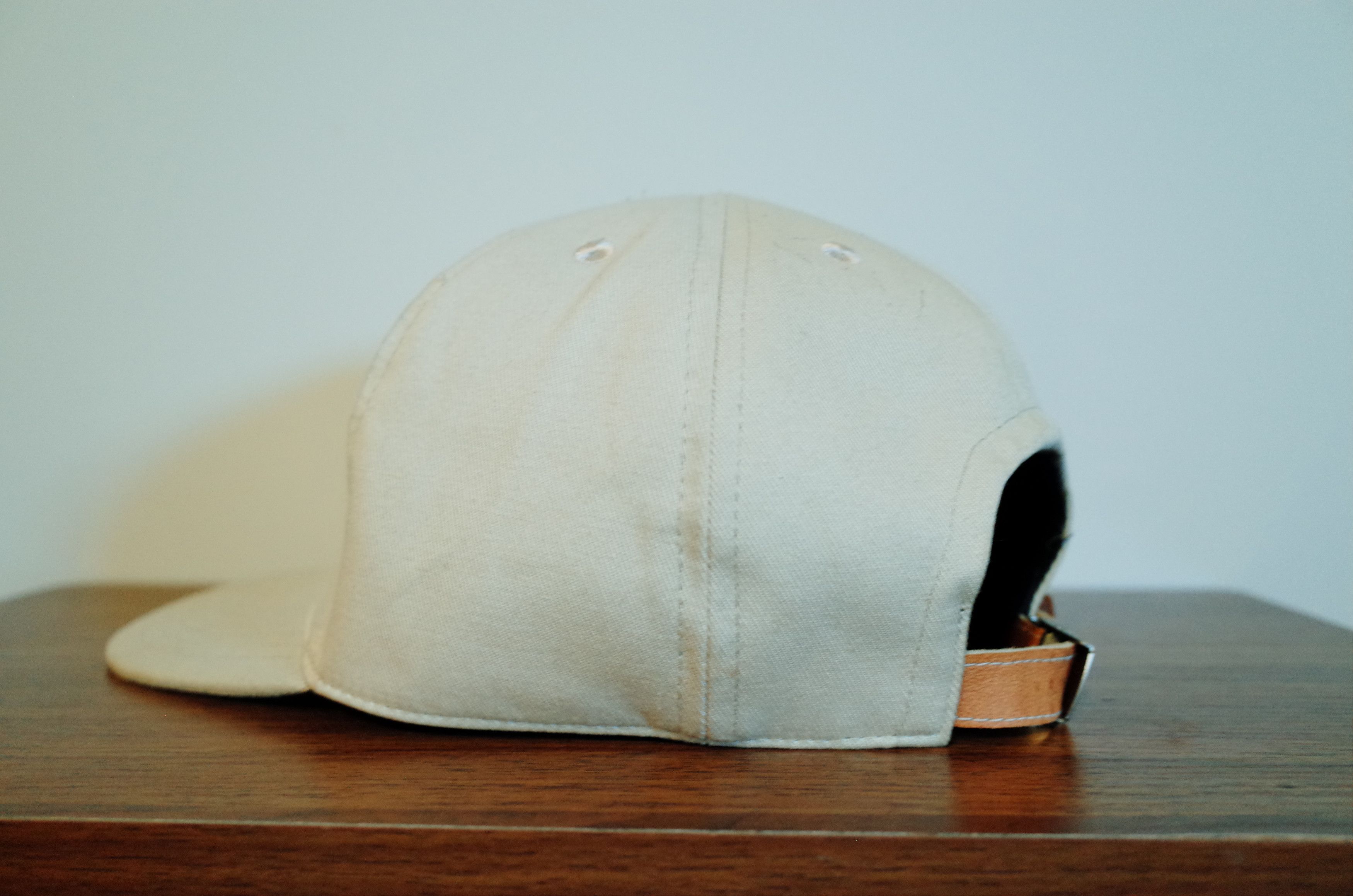 A.P.C. APC Logo Baseball Cap - Ivory - Adjustable Size ONE SIZE - 3 Thumbnail