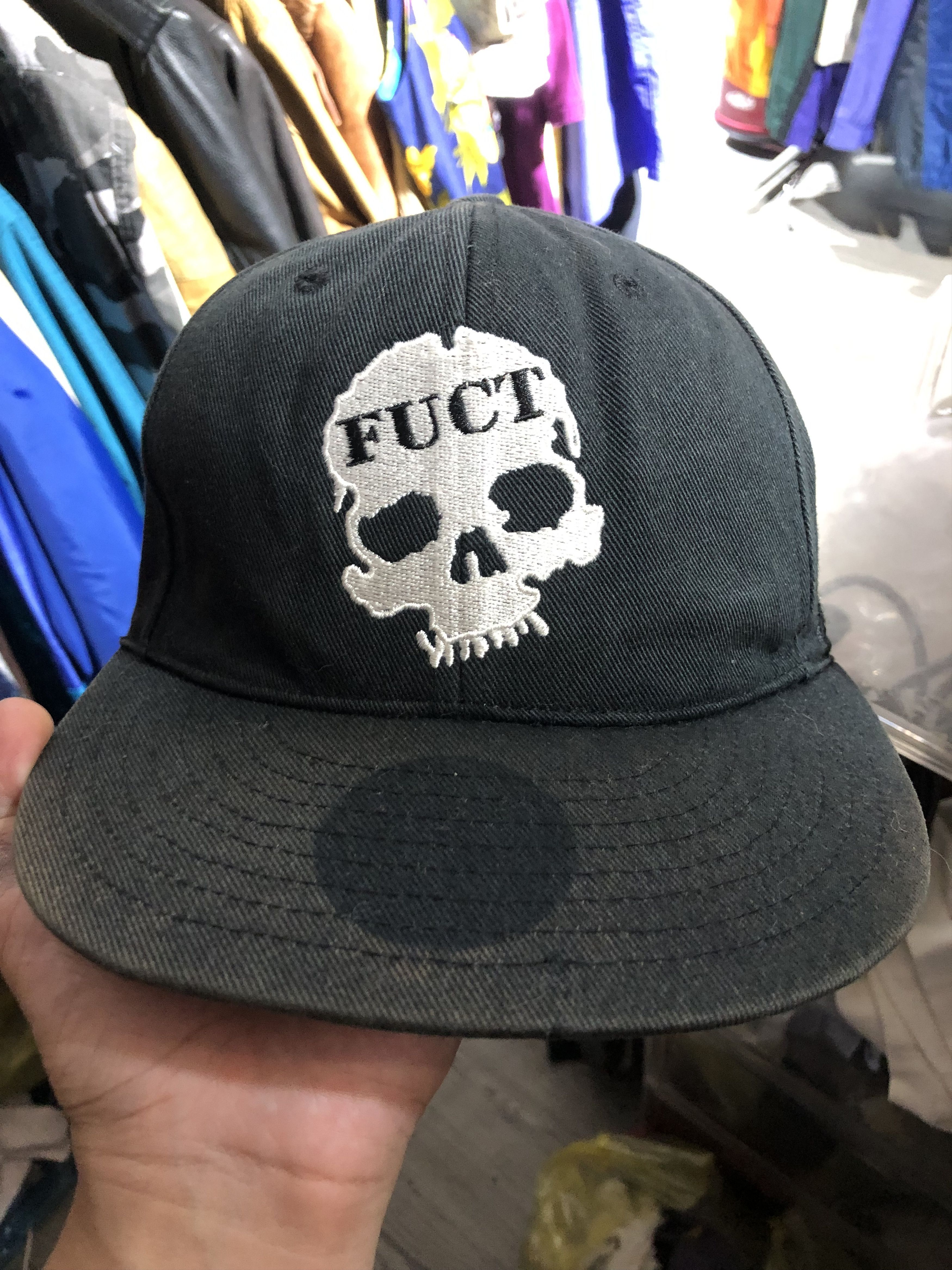 FUCT Rare Vintage 90s FUCT Skull Embroidered Snapback Size ONE SIZE - 1 Thumbnail