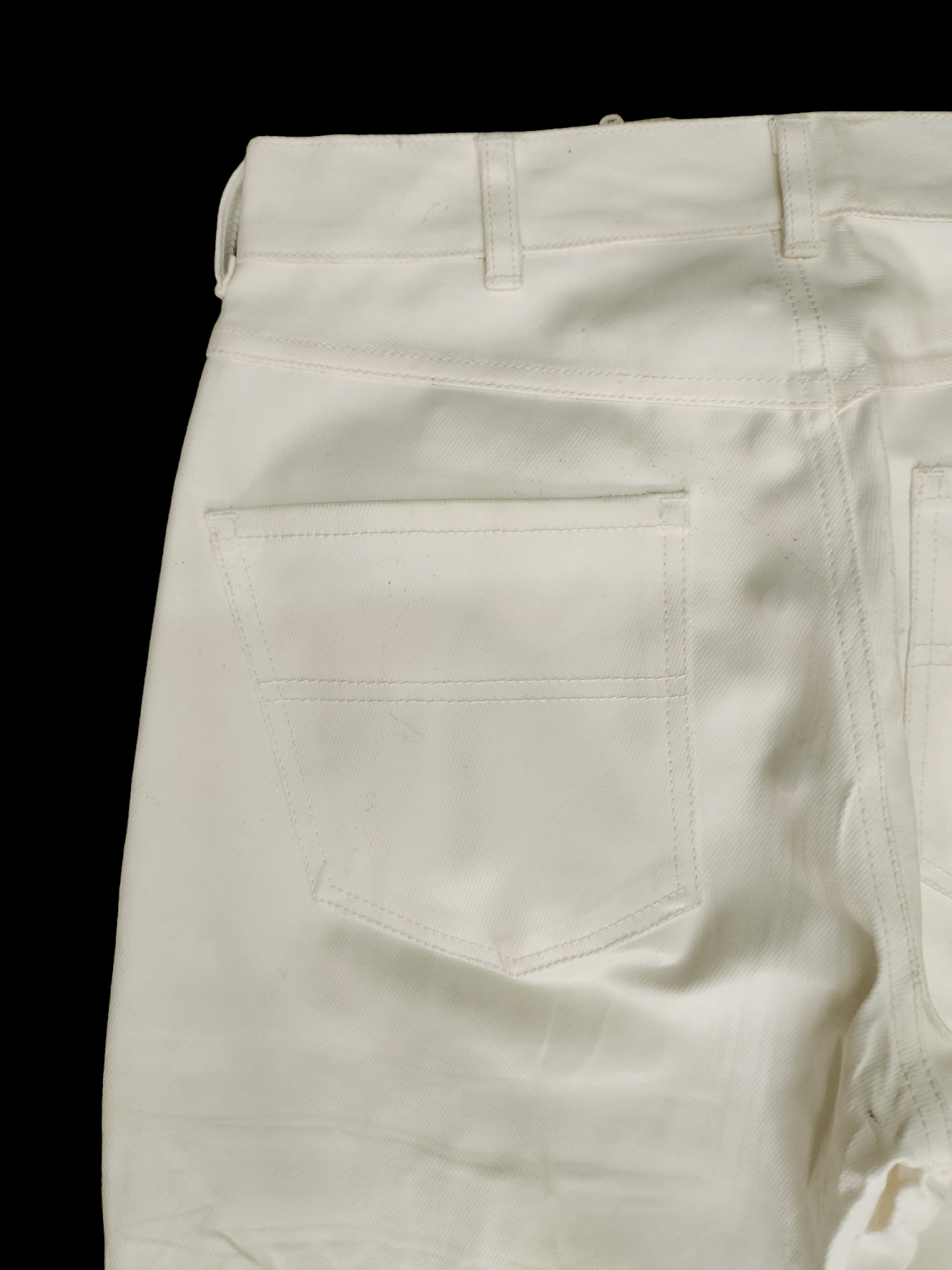 Katharine Hamnett London Katharine Hamnett London White Coated Denim Pants Size US 28 / EU 44 - 13 Thumbnail