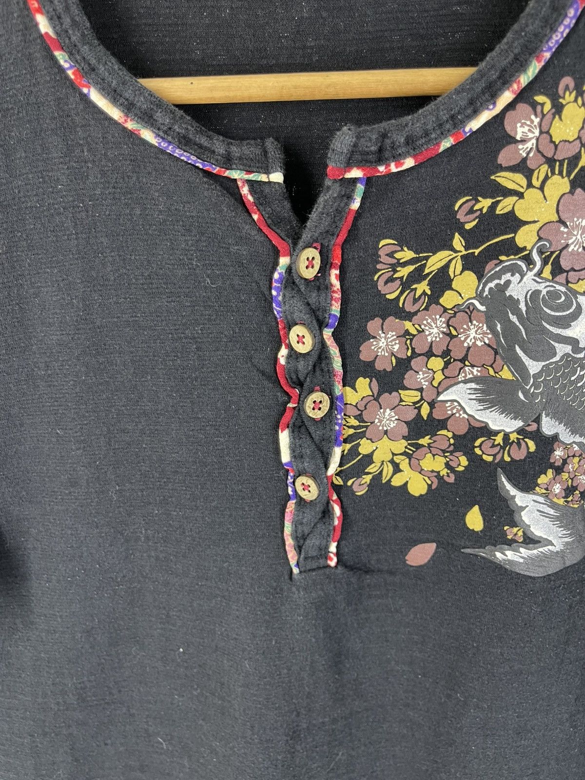 Bullet Noise Vintage 90's Bullet Noise Fish Koi Big Design Shirt Tee Size US L / EU 52-54 / 3 - 4 Thumbnail