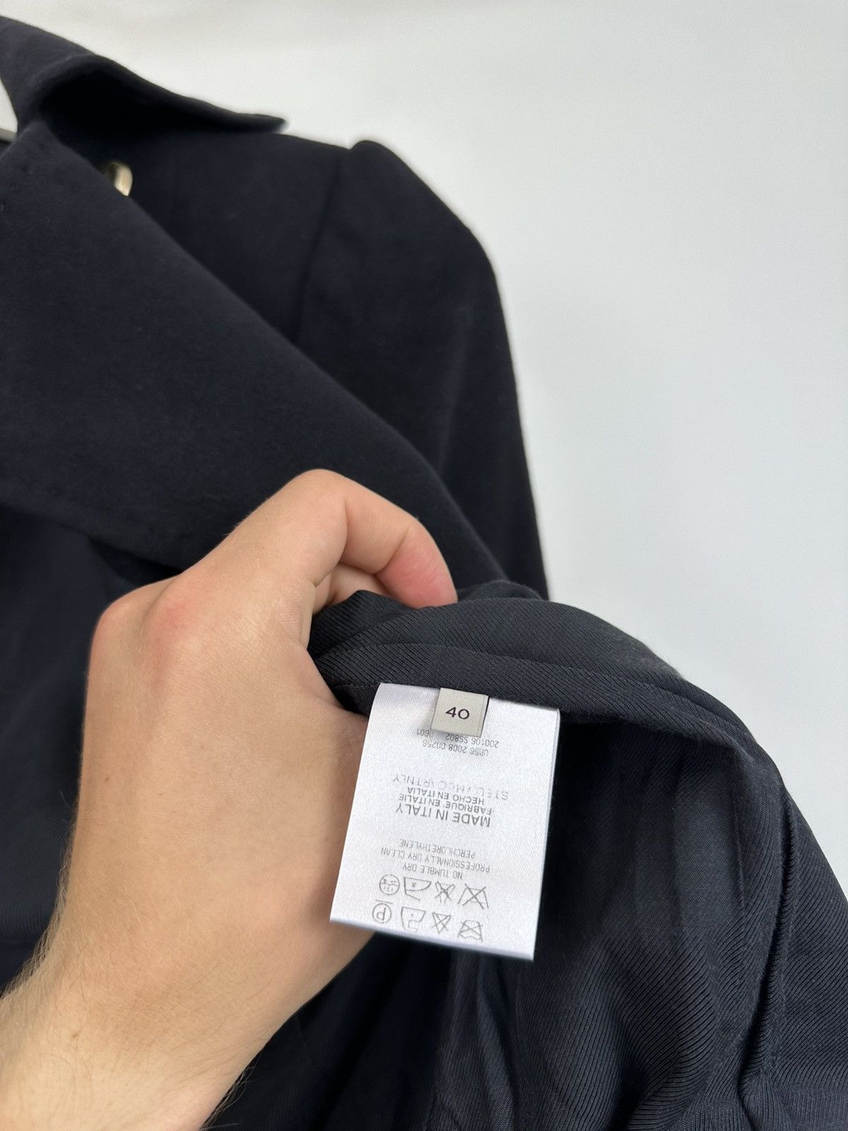 Stella McCartney Vintage Stella McCartney Double Breasted Cashmere Wool Coat Size S / US 4 / IT 40 - 16 Thumbnail