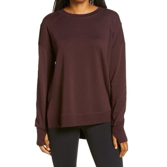 Sweaty Betty Sweaty Betty After Class Sweatshirt maroon athleisure athle Size S / US 4 / IT 40 - 1 Thumbnail