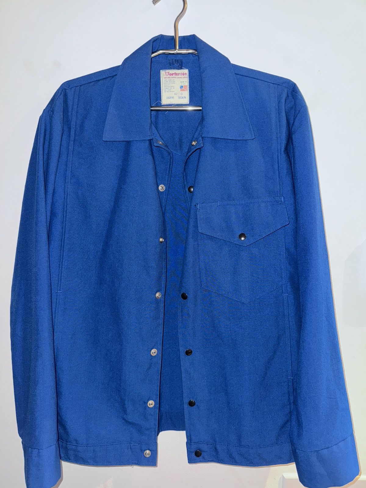Vintage Vintage blue fire and rescue jacket Size US L / EU 52-54 / 3 - 3 Thumbnail