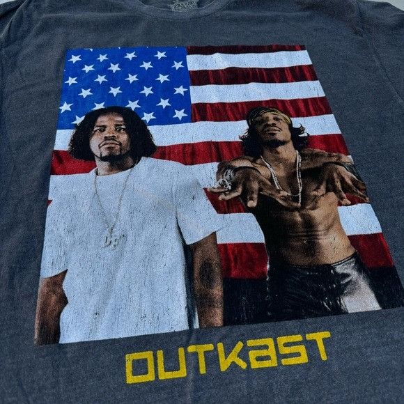 Band Tees × Outkast NEW OUTKAST STANKONIA DARK GREY T-SHIRT SZ SMALL S Size US S / EU 44-46 / 1 - 2 Thumbnail