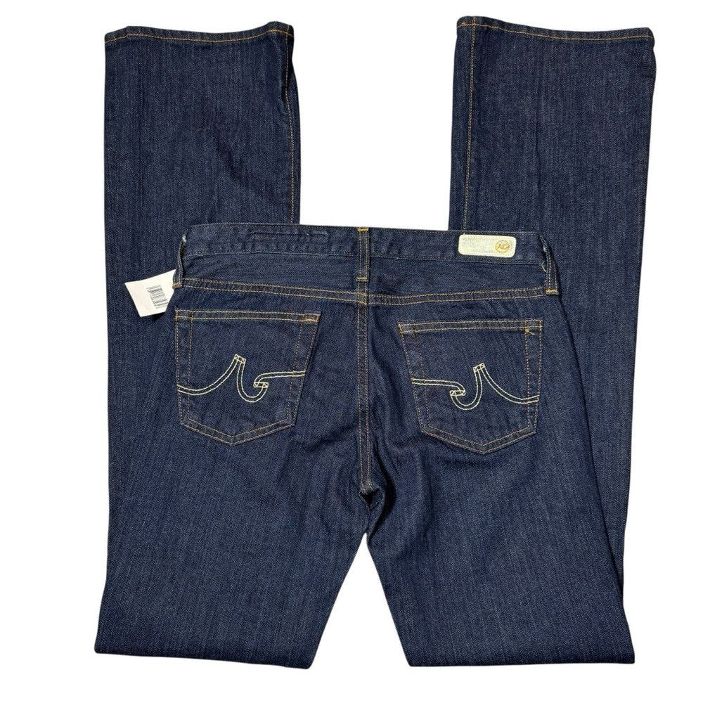 AG Adriano Goldschmied AG Adriano Goldschmied Bootcut Dark Blue Jeans Size 27 Size 27" / US 4 / IT 40 - 4 Thumbnail