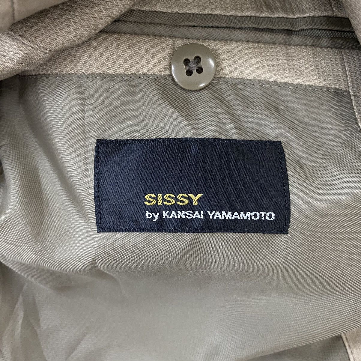 Japanese Brand × Kansai Yamamoto SISSY By KANSAI YAMAMOTO Japan Plain Brown Blazer Coat Size US S / EU 44-46 / 1 - 6 Thumbnail