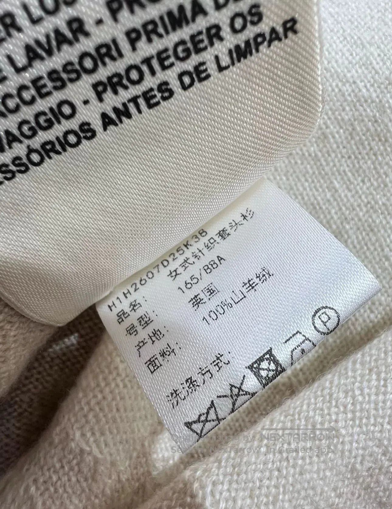 Hermes Hermes Cashmere Sweater Size 38. Size US S / EU 44-46 / 1 - 6 Thumbnail