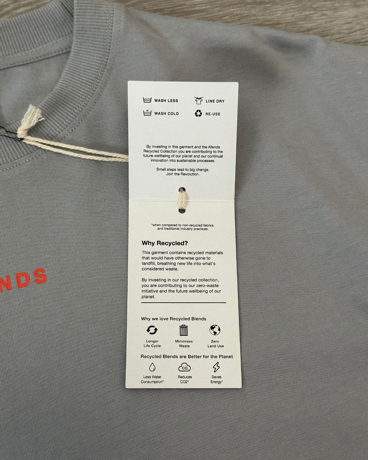 Afends Sample NWT Afends - Carvings - Recycled Oversized T-Shirt S Size S / US 4 / IT 40 - 9 Thumbnail
