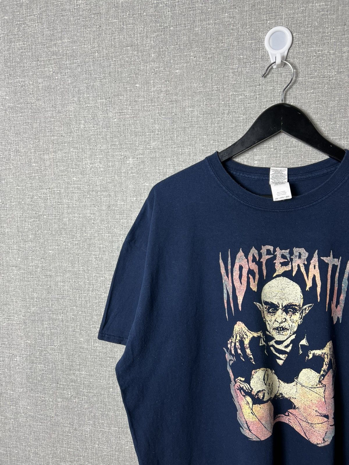 Expert Horror Vintage Nosferatu Dracula Movie Promo Tee Size US XXL / EU 58 / 5 - 3 Thumbnail