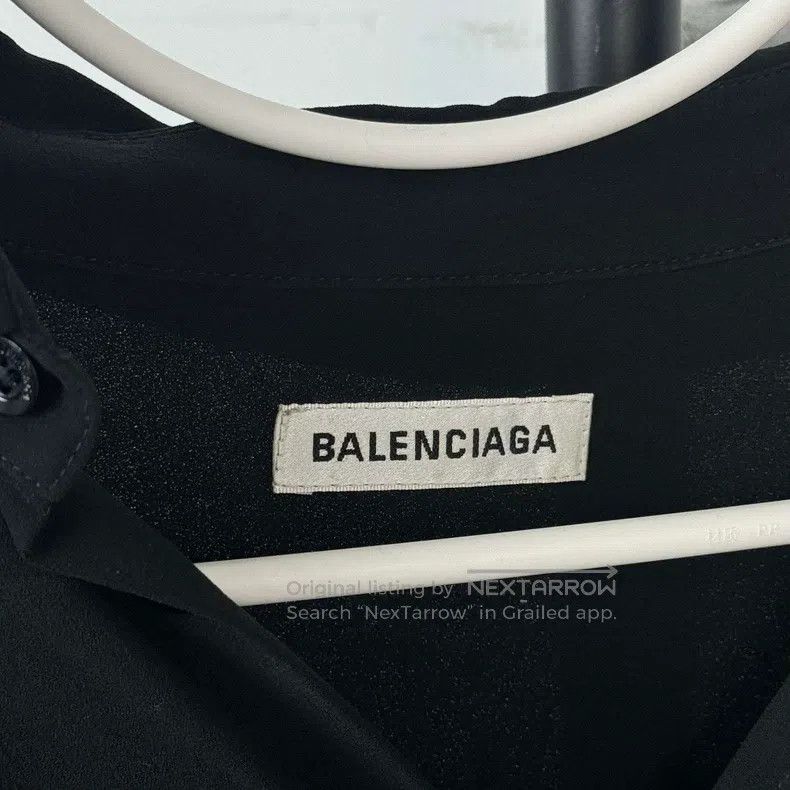 Balenciaga Balenciaga Silk Long-Sleeve Size XS / US 0-2 / IT 36-38 - 4 Thumbnail