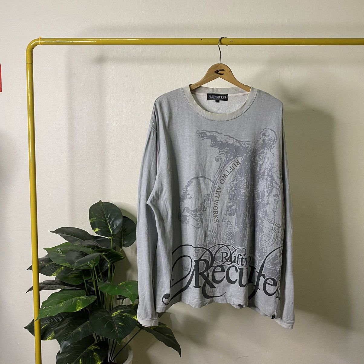 JNCO × Southpole × Vintage Vintage Y2K Ruftwogear Japanese Streetwear Brand Sweatshirt Size US L / EU 52-54 / 3 - 1 Thumbnail