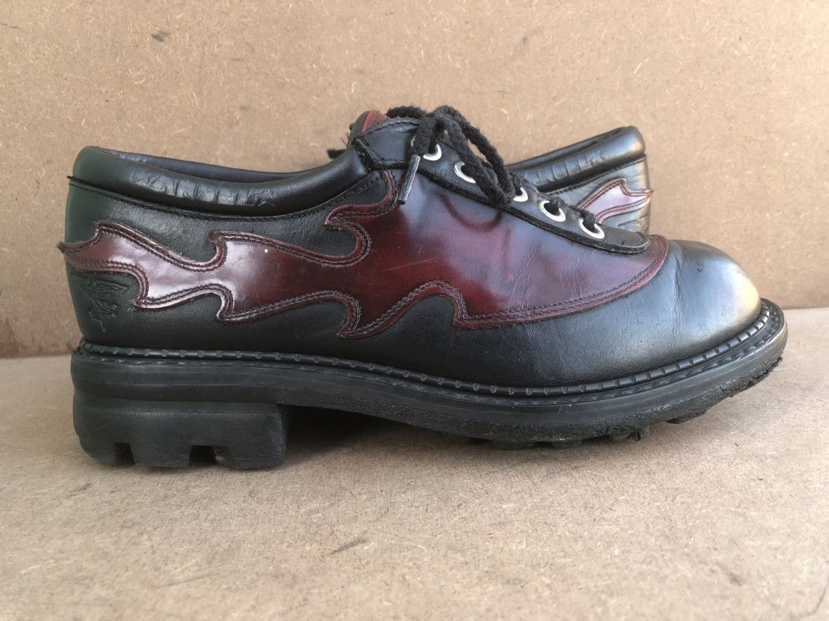John Fluevog John Fluvog Black calfskin Leather lace up shoes size 42 Size US 8 / EU 41 - 7 Thumbnail